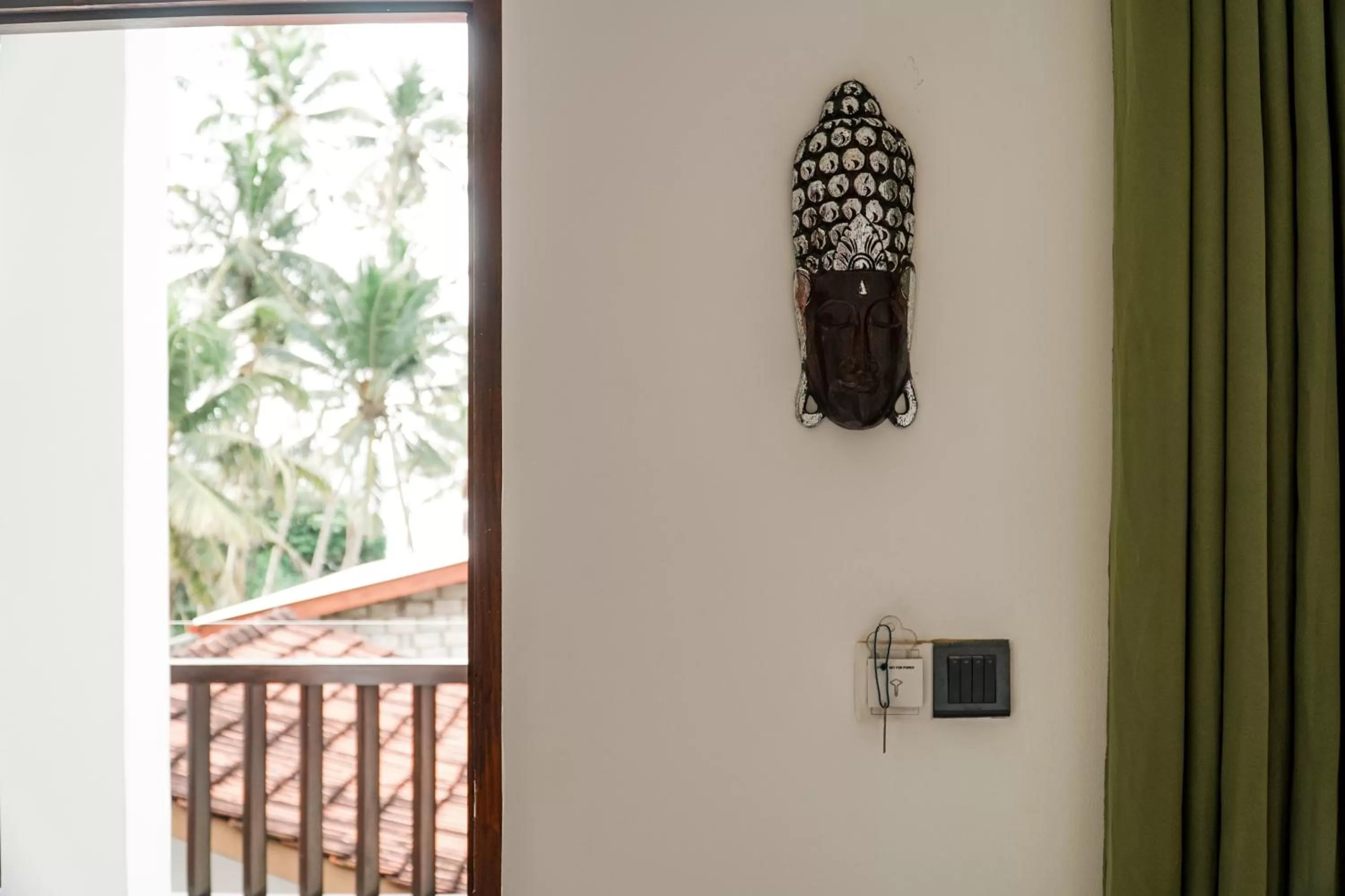 Decorative detail in Lucky's Surf Camp