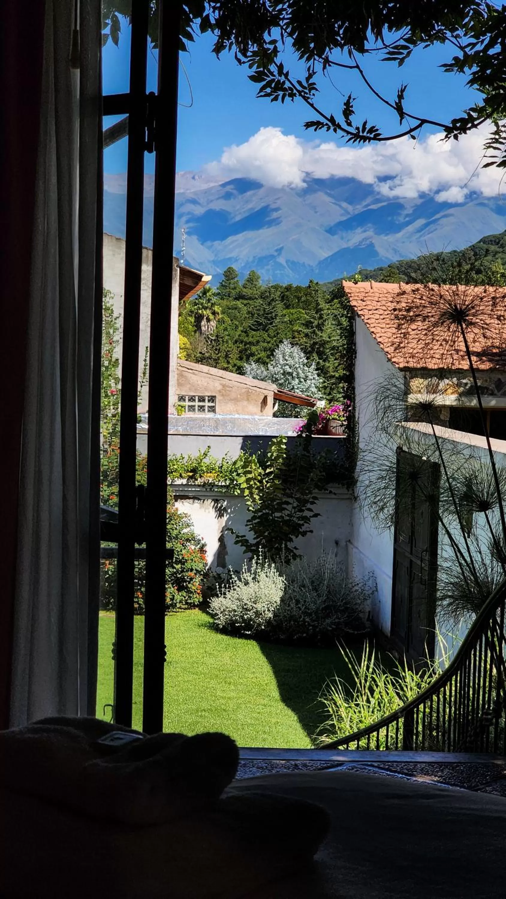 Garden view, Mountain View in El Cerquero, Casa de Huéspedes
