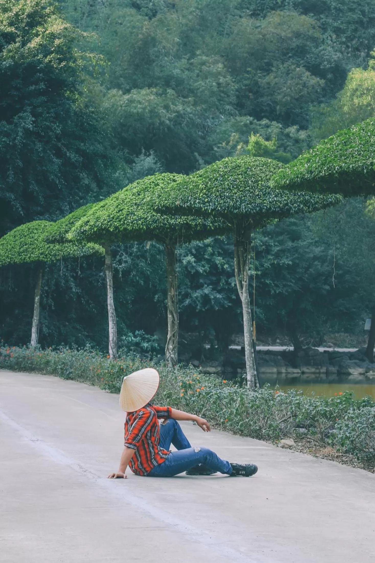 Natural landscape in Thung Nham Resort