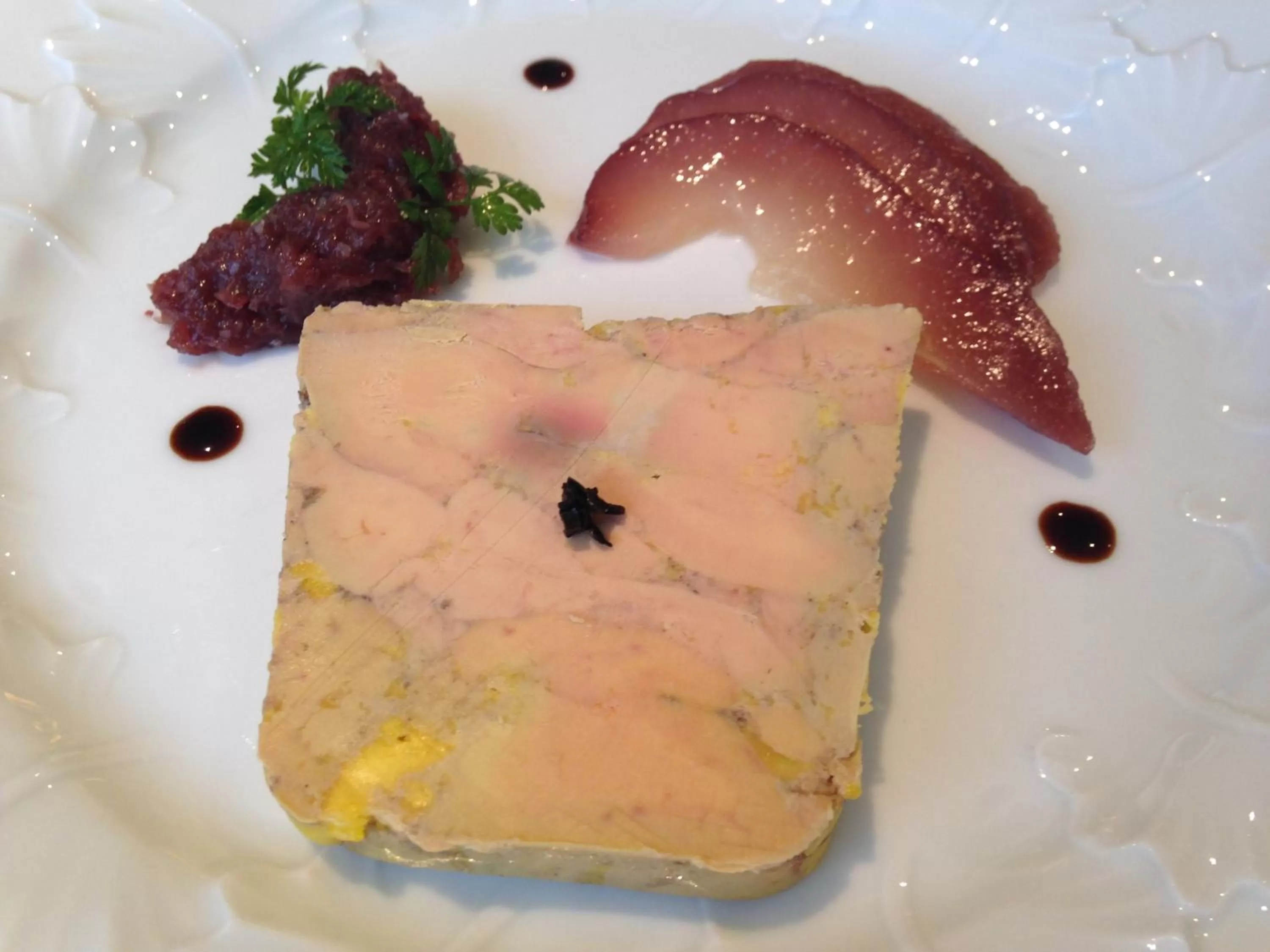 Food close-up in Les Chambres Lauryvan