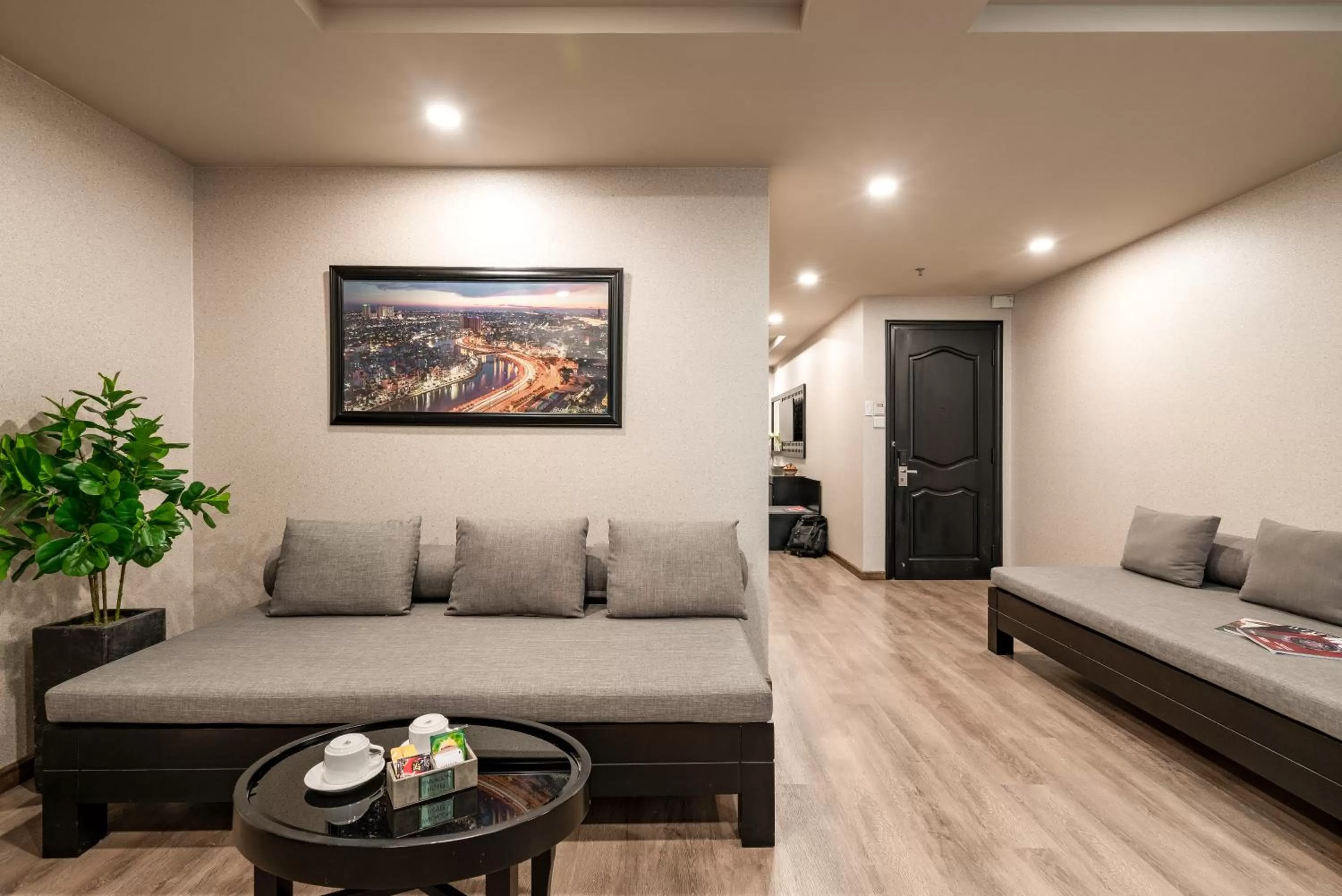 Seating area in Paragon Saigon Hotel