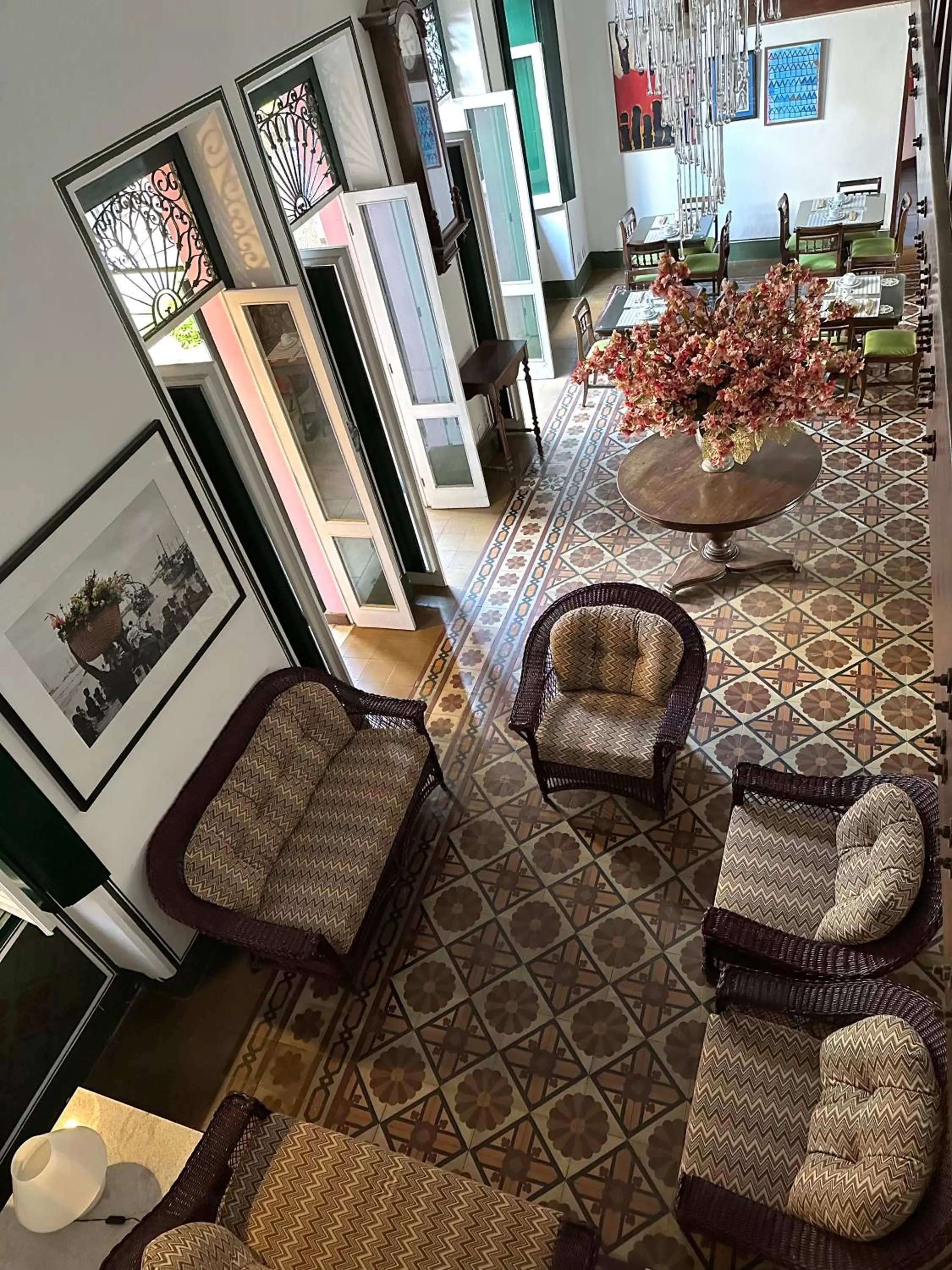 Living room in Hotel Catharina Paraguaçu