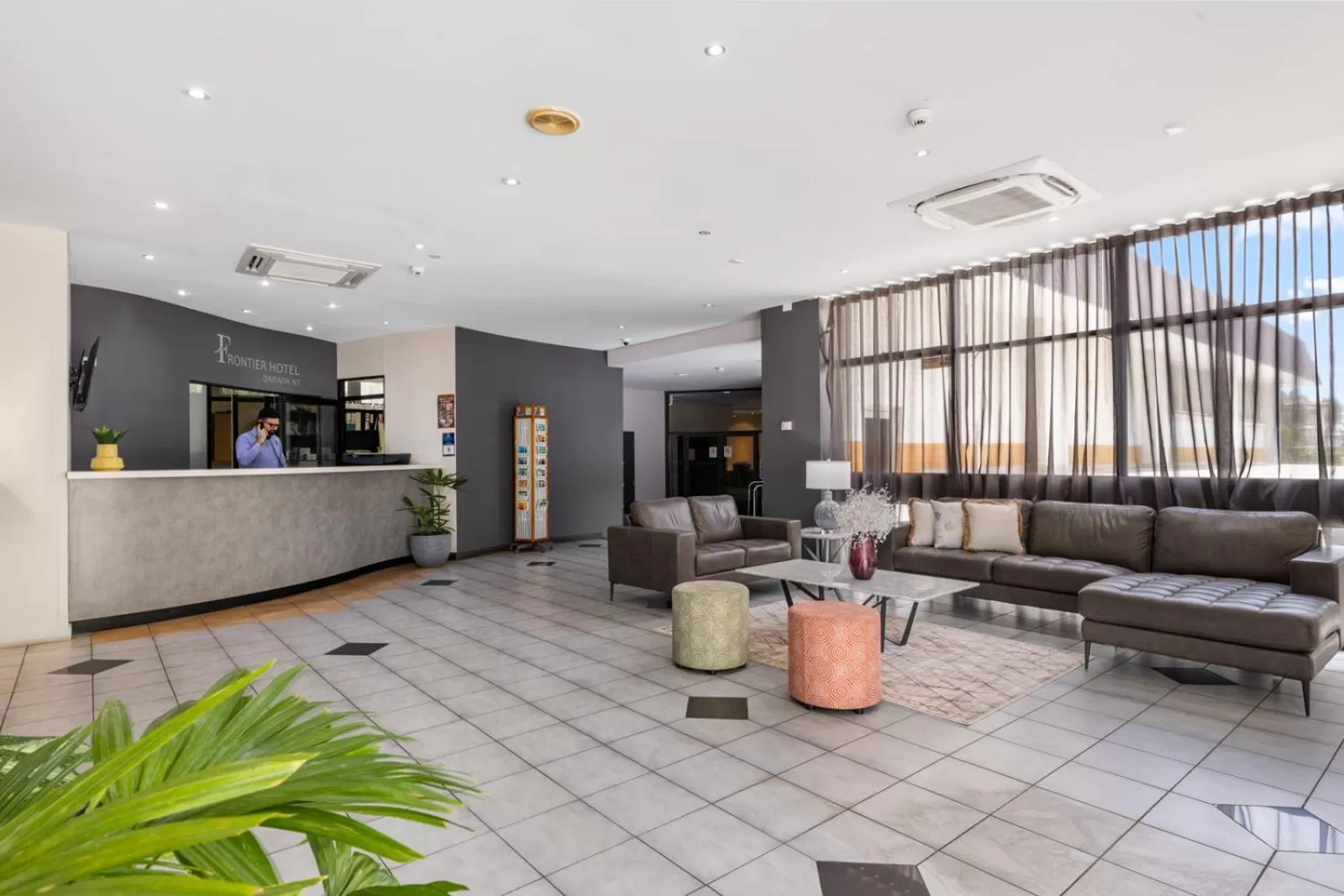 Lobby or reception in Frontier Hotel Darwin