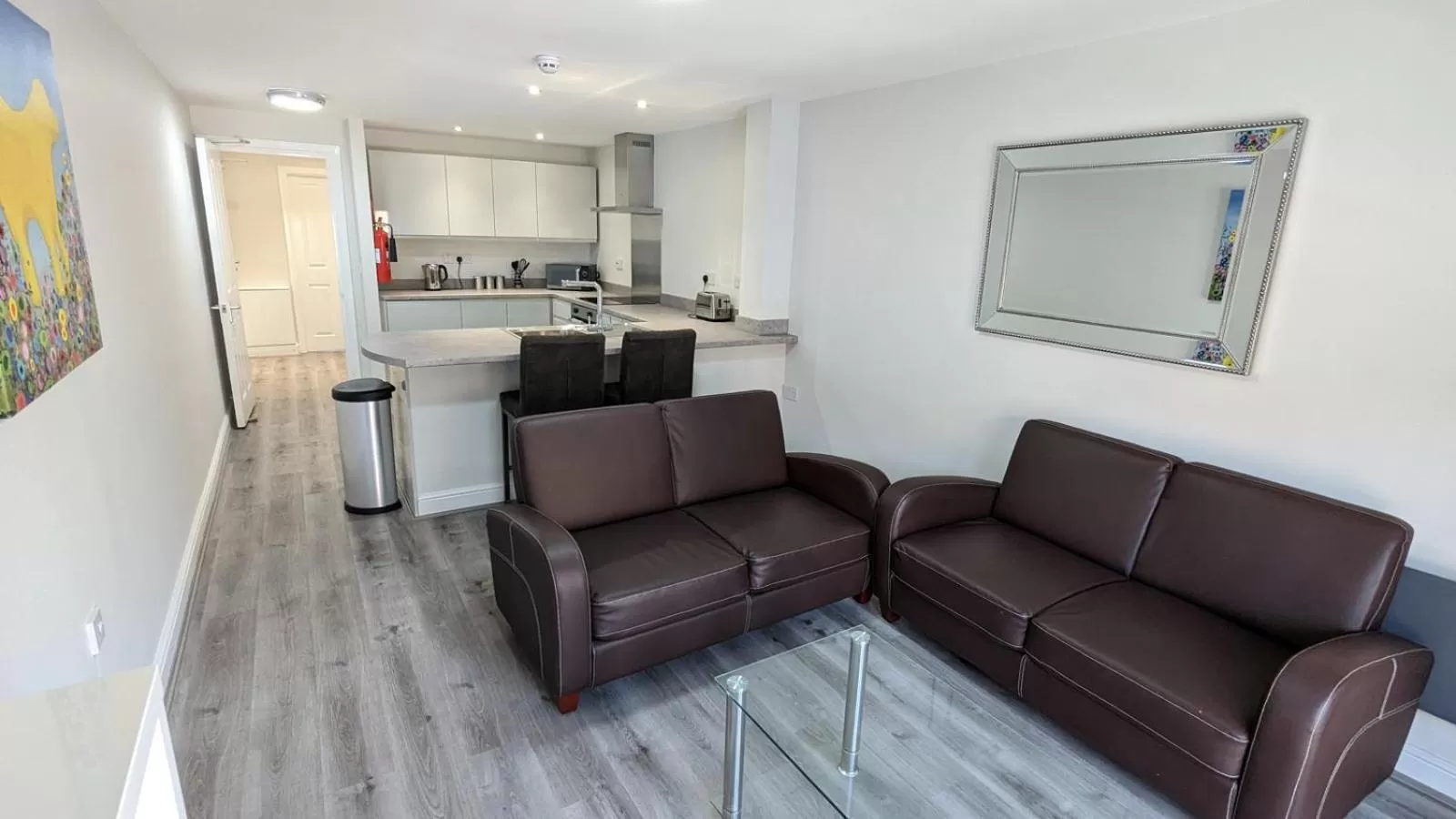 Kitchen or kitchenette in Cocoon @ International Inn + Apartments