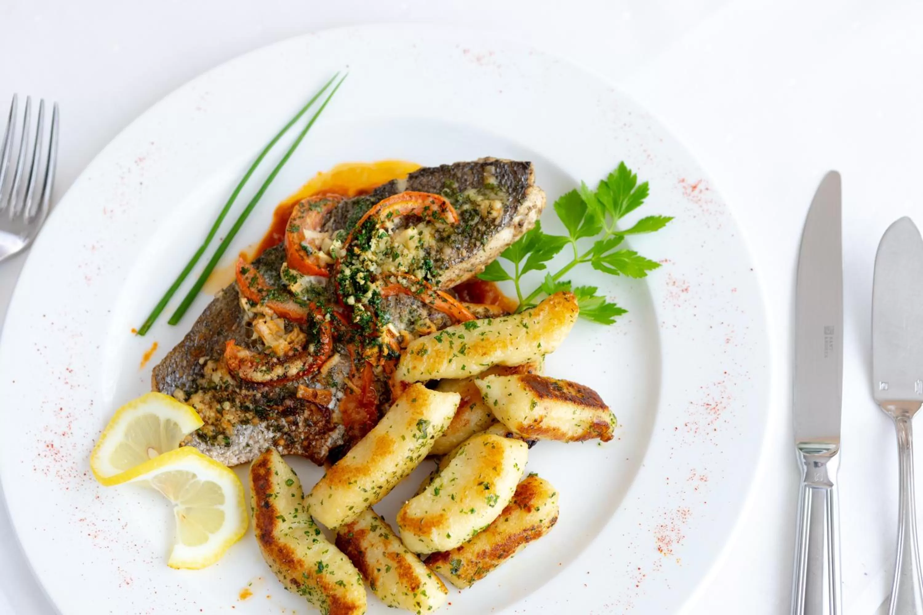 Food close-up in Hansa Hotel Swakopmund