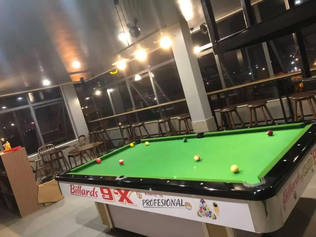 Billiards in Peaceful House Hostel