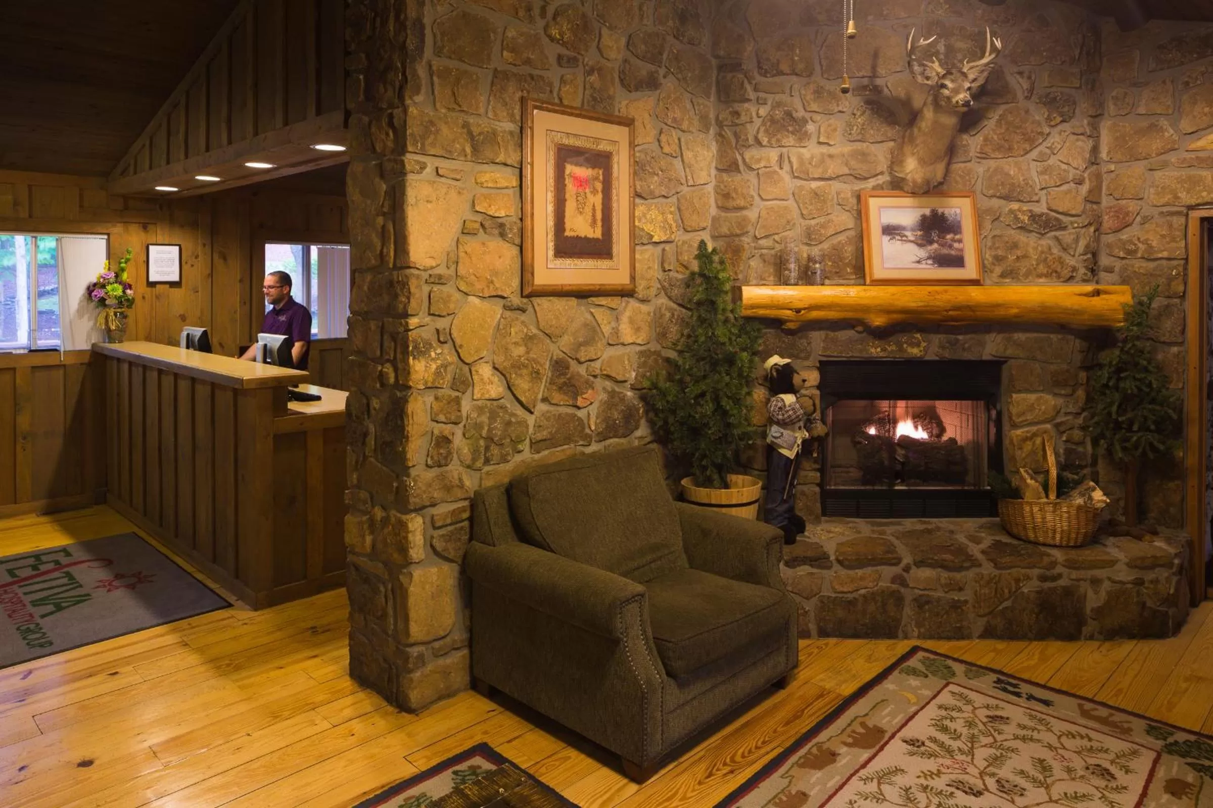 Lobby or reception in Cabins at Green Mountain, Trademark Collection by Wyndham