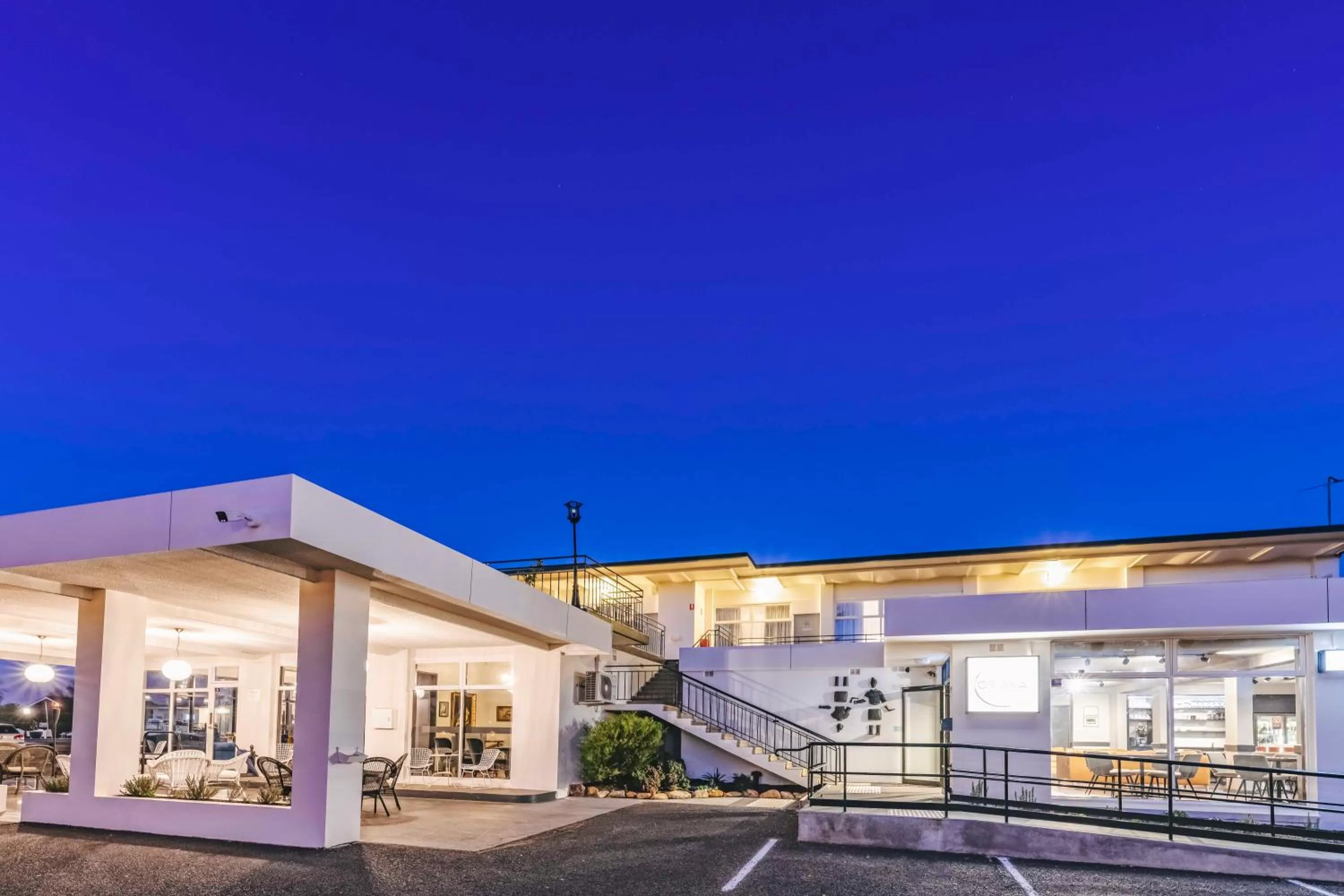 Facade/entrance in The Oriana Orange - Retro Hotel & Resort