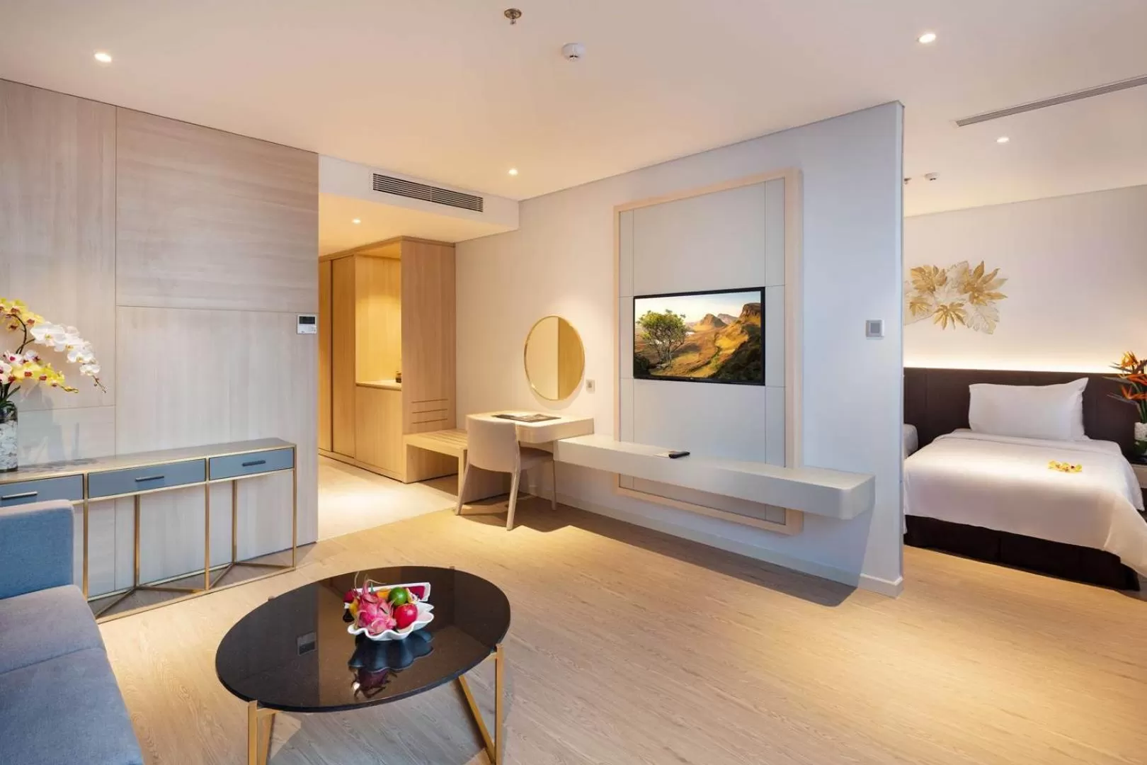 Bedroom, Bed in DQua Hotel