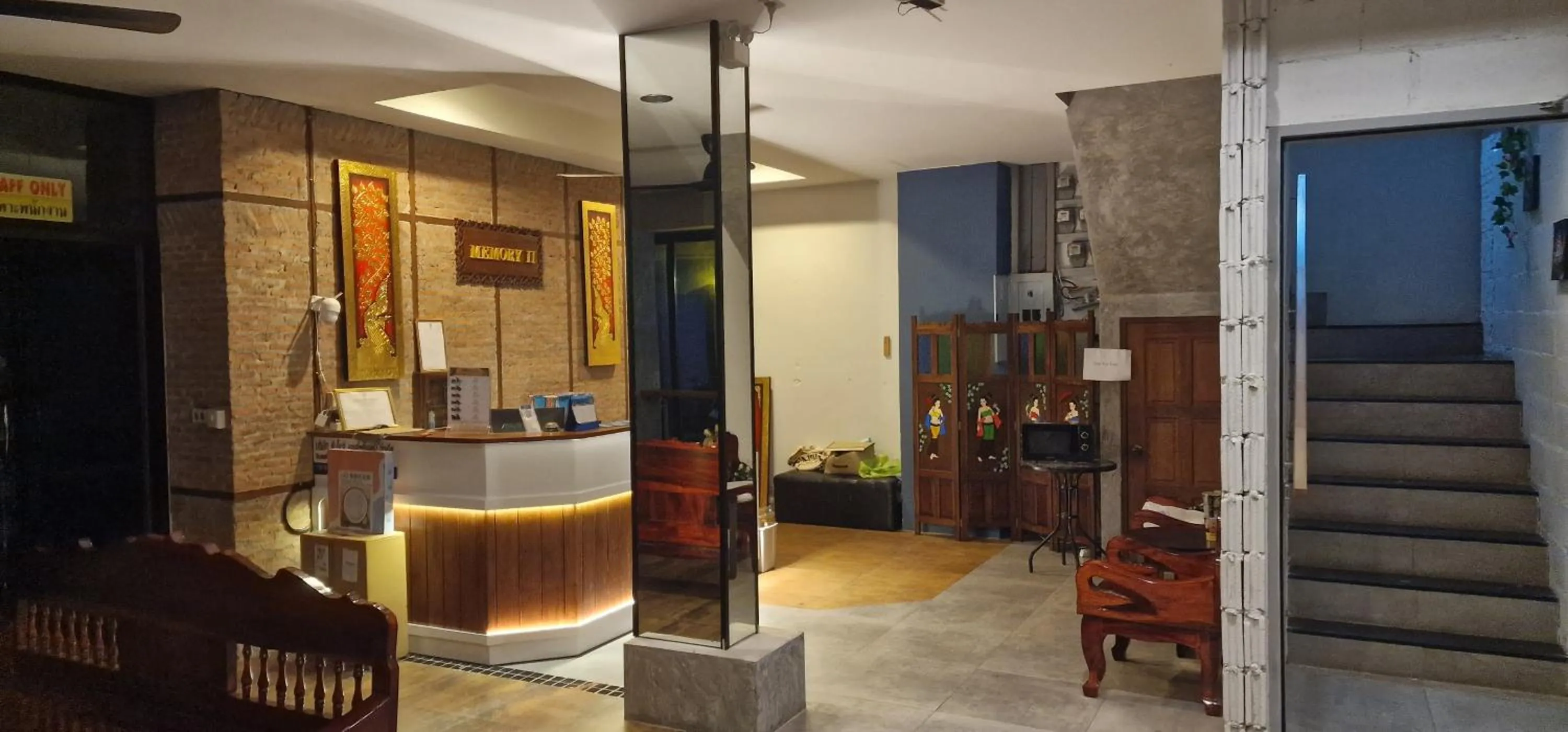 Lobby or reception in SawasdeeCiao Patong Guesthouse