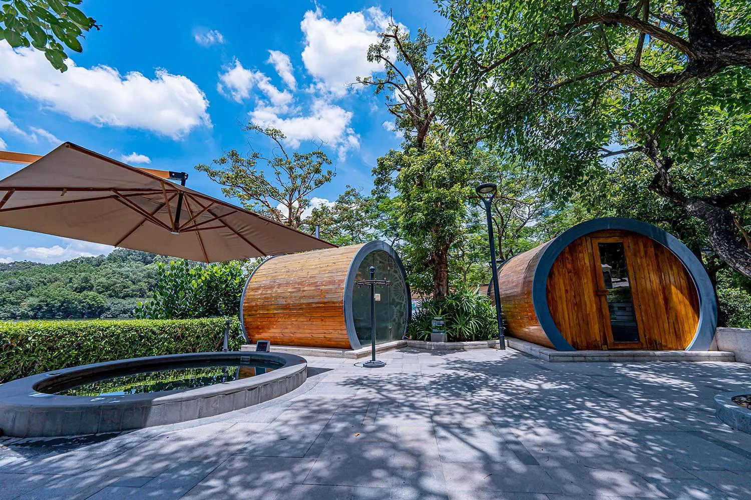 Hot Spring Bath in Good View Hotel Tangxia - 15 mins drive from Dongguan South Railway Station