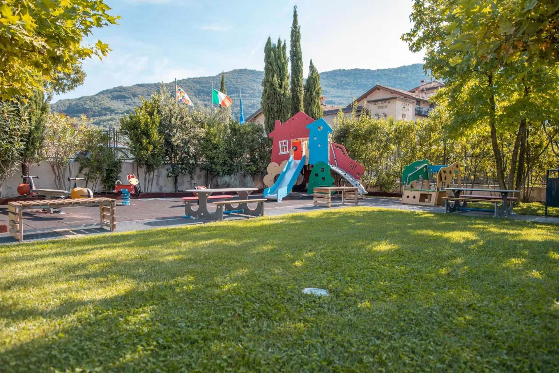 Children play ground in 4 Limoni Apartment Resort