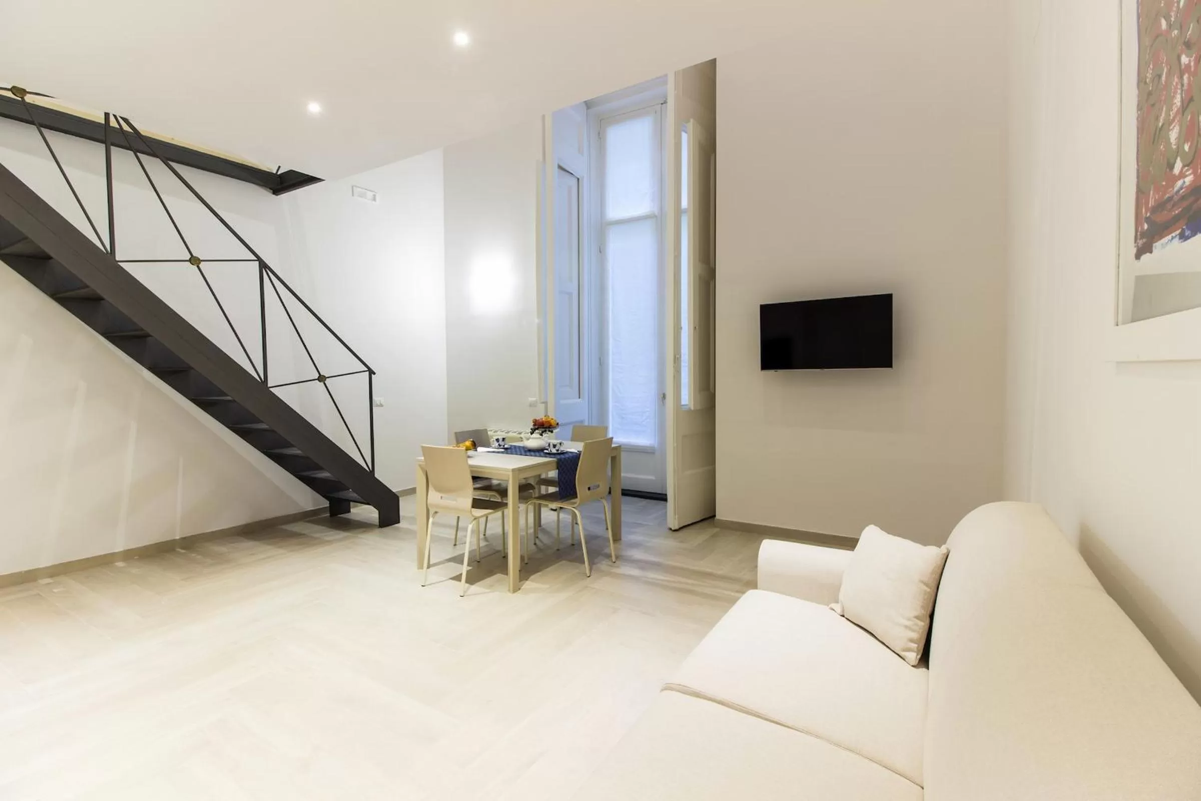 Living room in Palazzo d'Auria ApartHotel