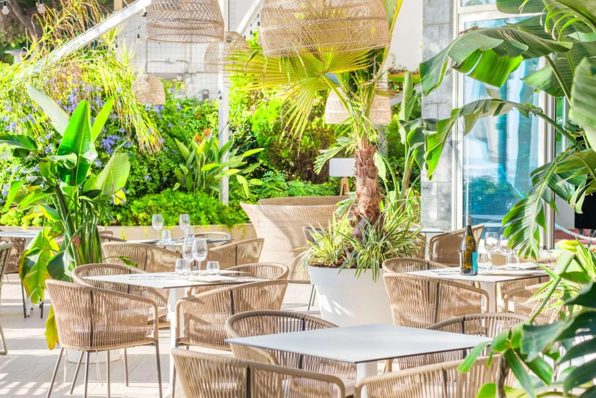 Restaurant/places to eat in Hotel Agua Beach "Adults only"