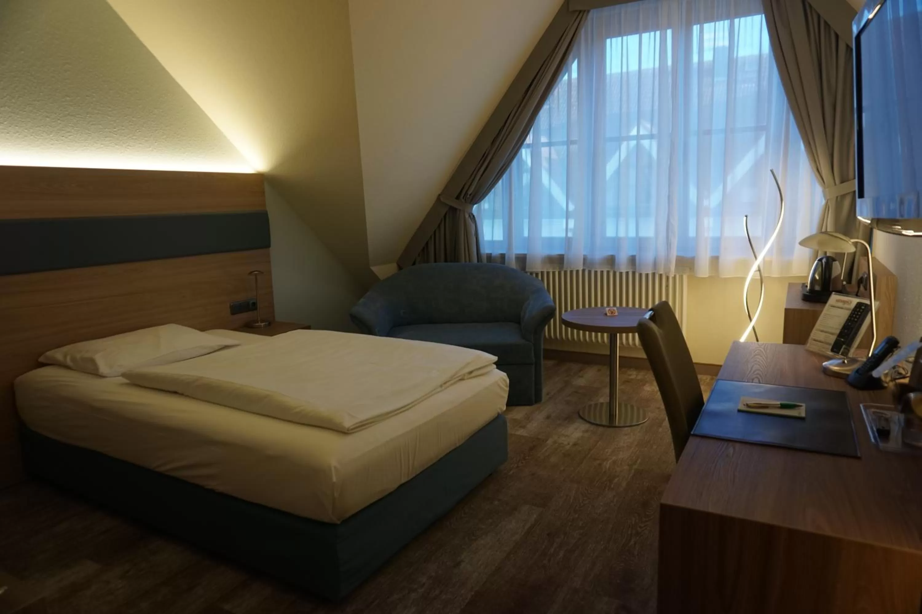 Photo of the whole room, Bed in Hotel Kastanienhof