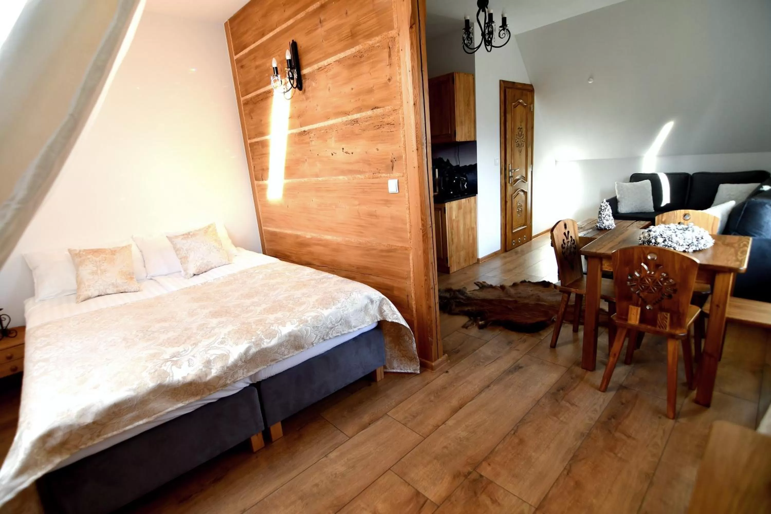 Bed in Apartamenty Rogowcówka