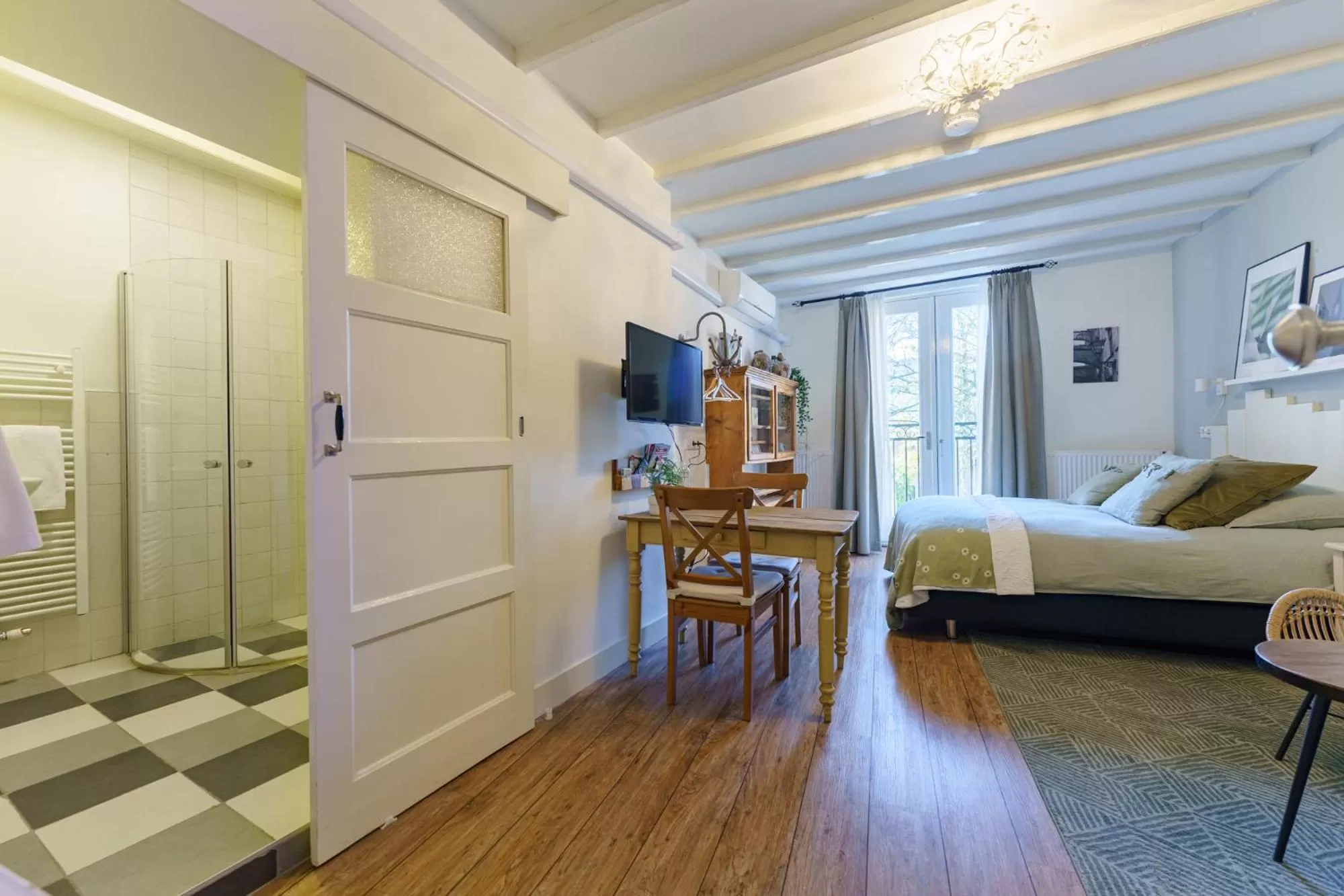 Bedroom, Bed in De Stadsboerderij