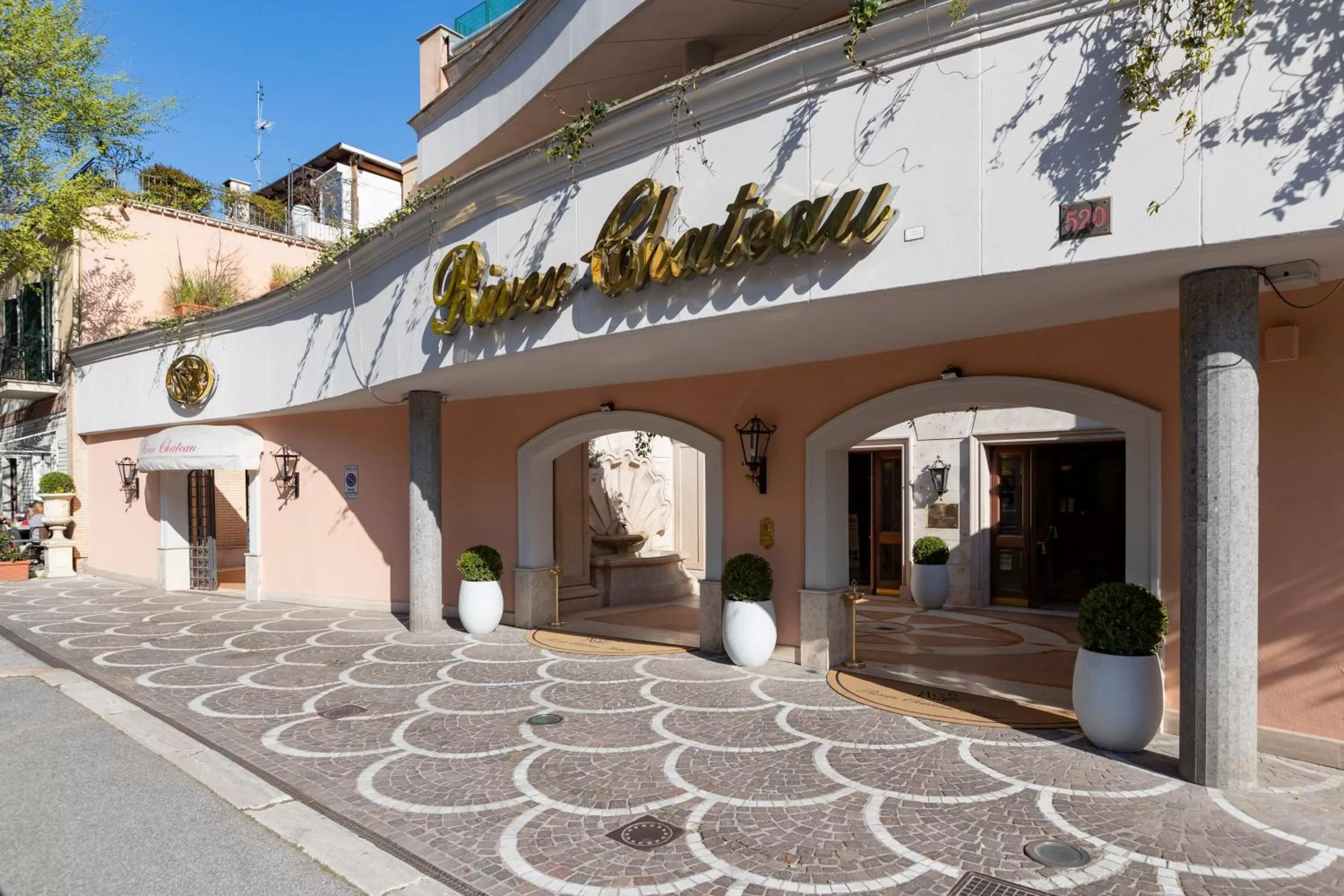 Property building in River Chateau Hotel