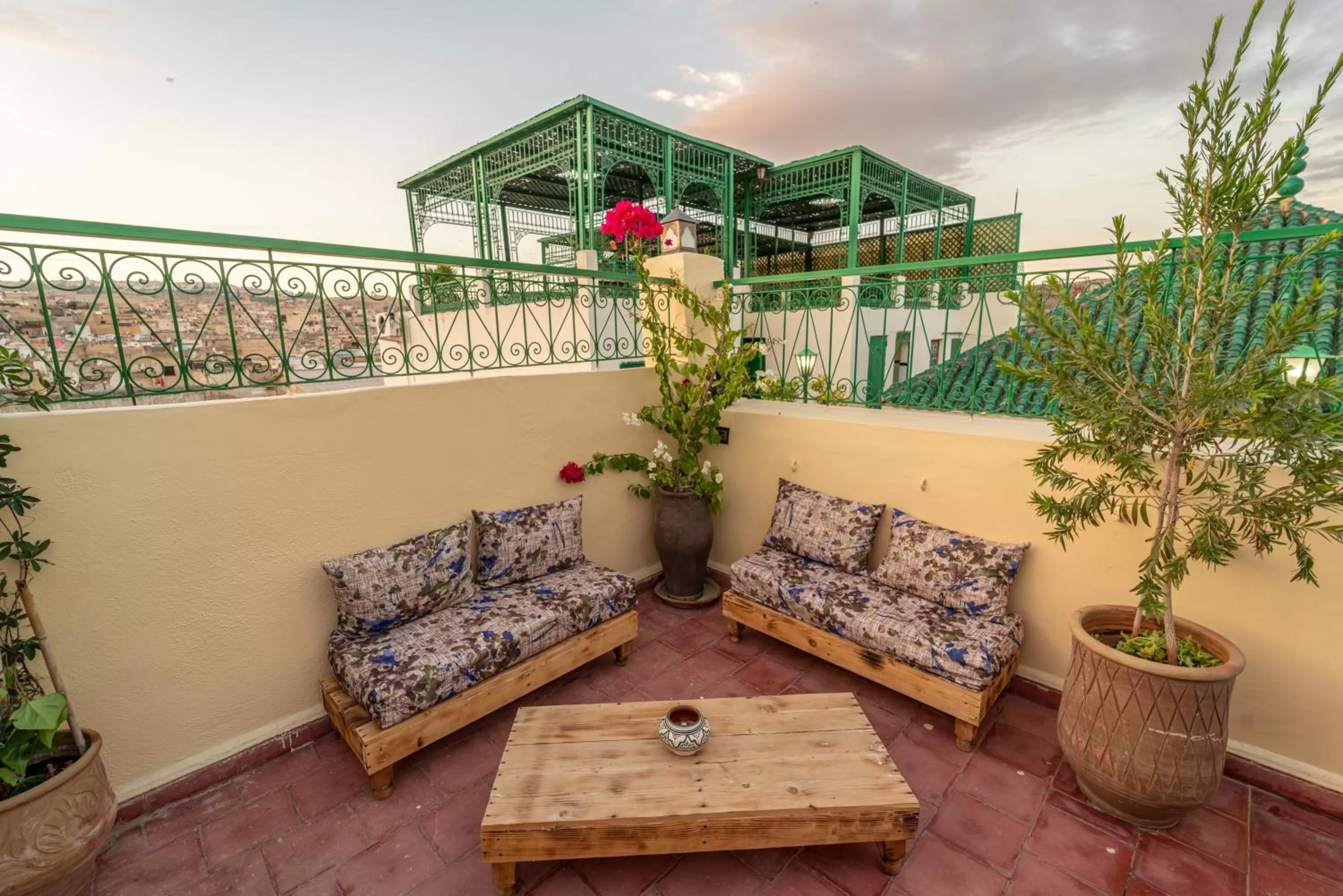 Patio in Riad Taj Salma