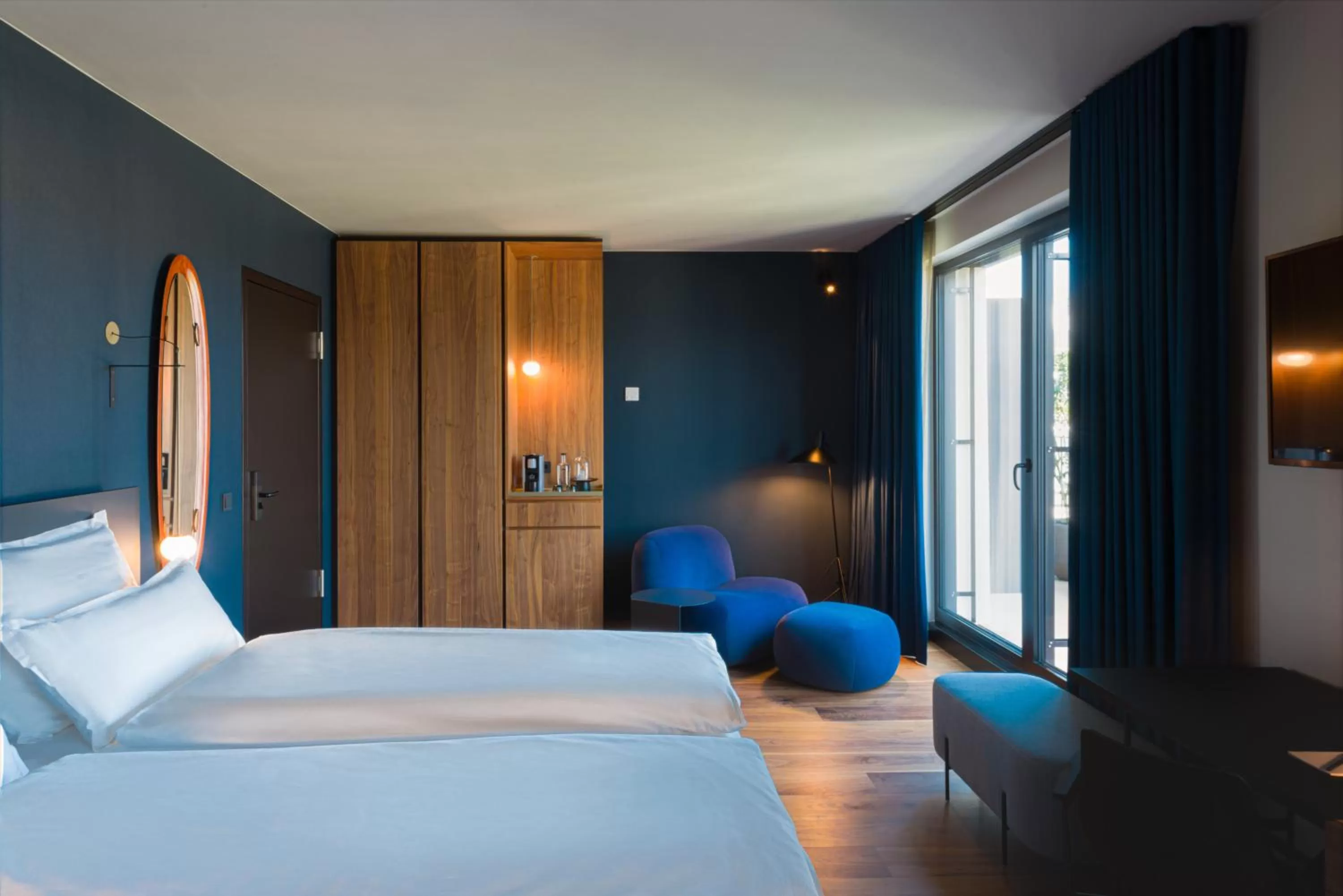 Bed in EmiLu Design Hotel