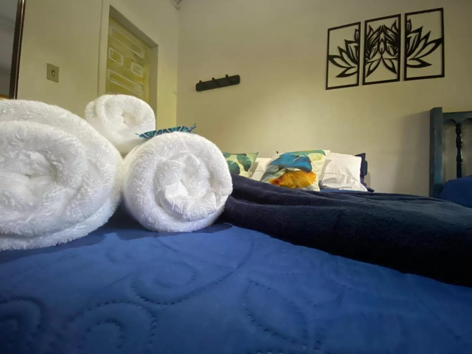 Bed in Pousada das Brumas