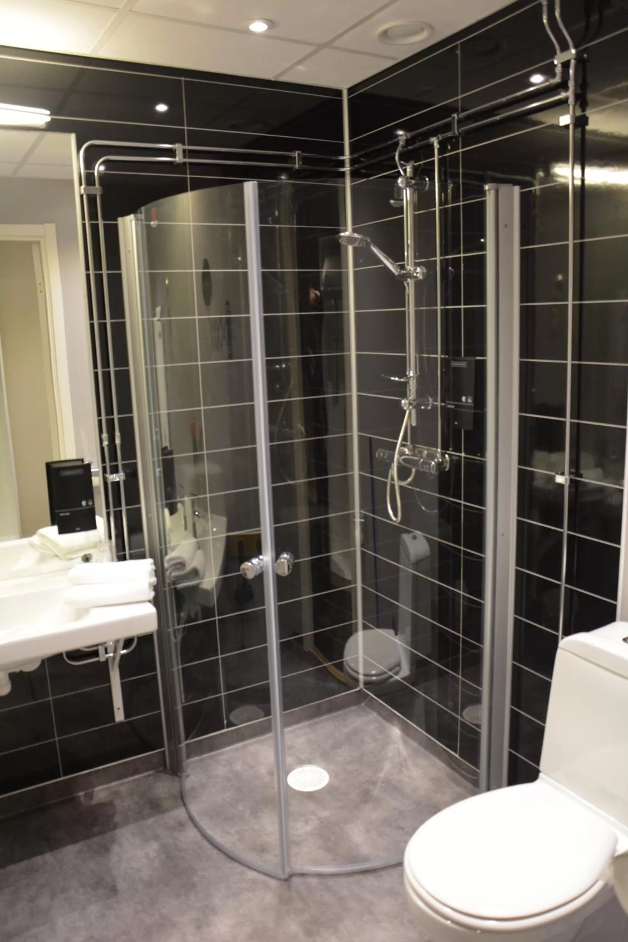 Toilet in Hotell Entré Norr