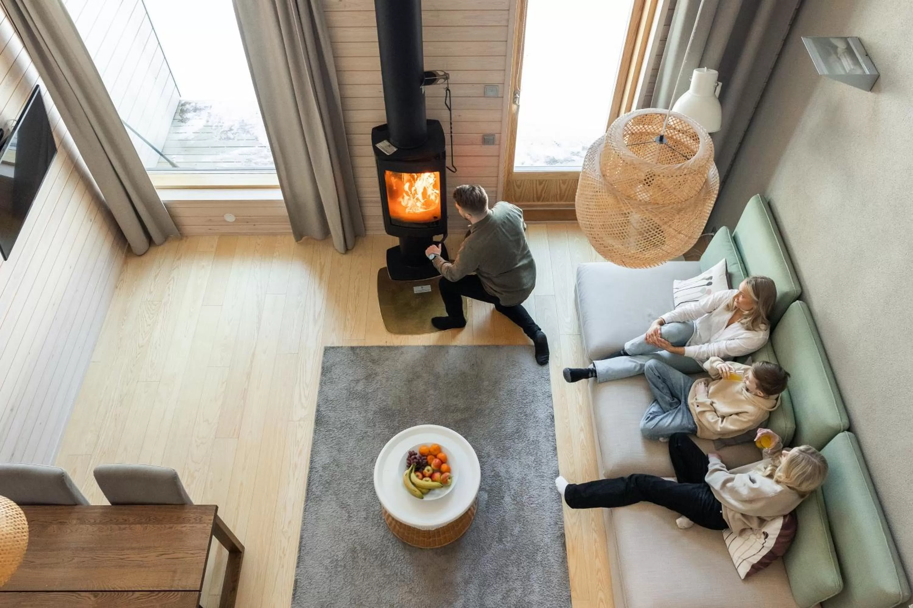 Living room in Nova Skyland Hotel