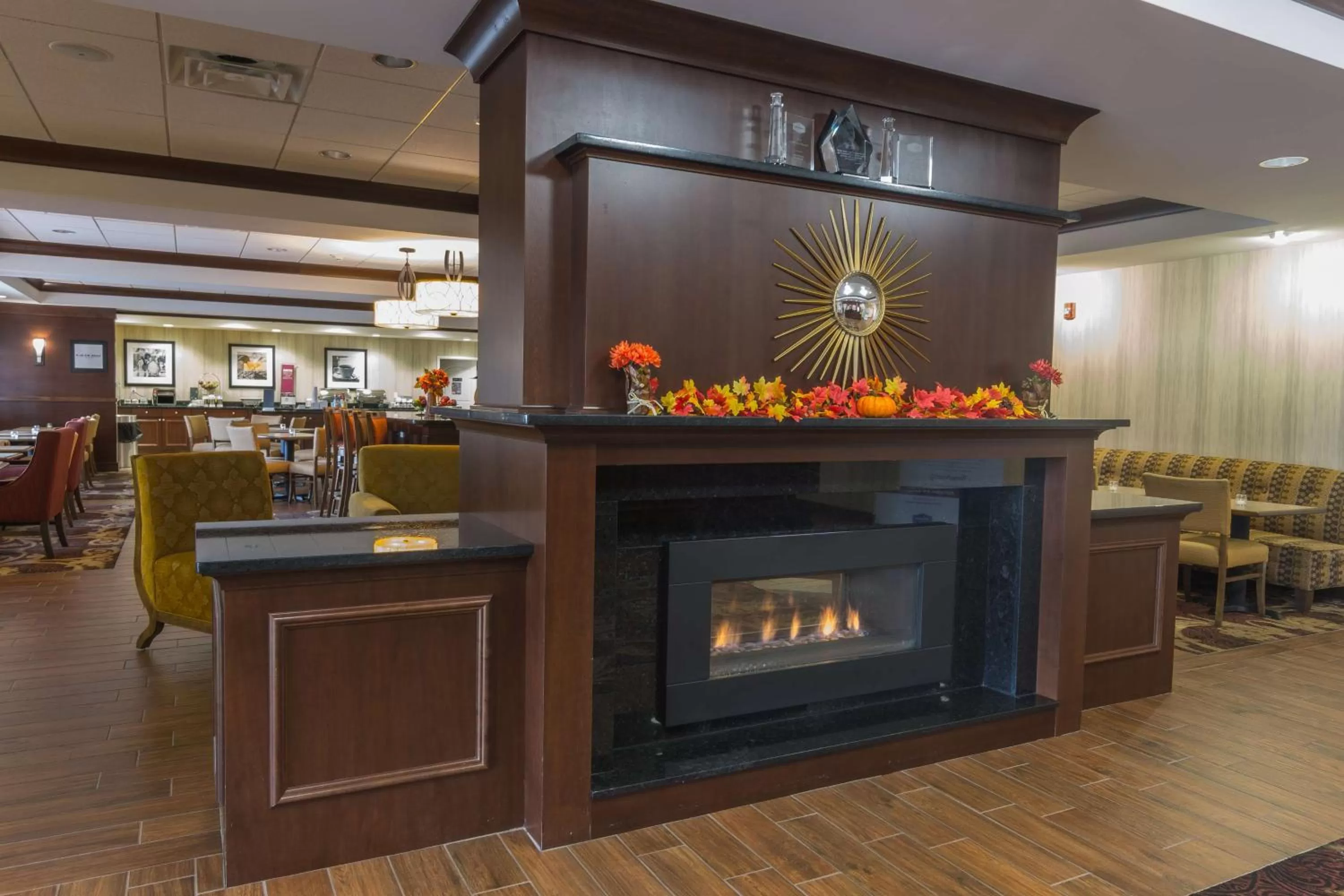 Lobby or reception in Hampton Inn Bangor
