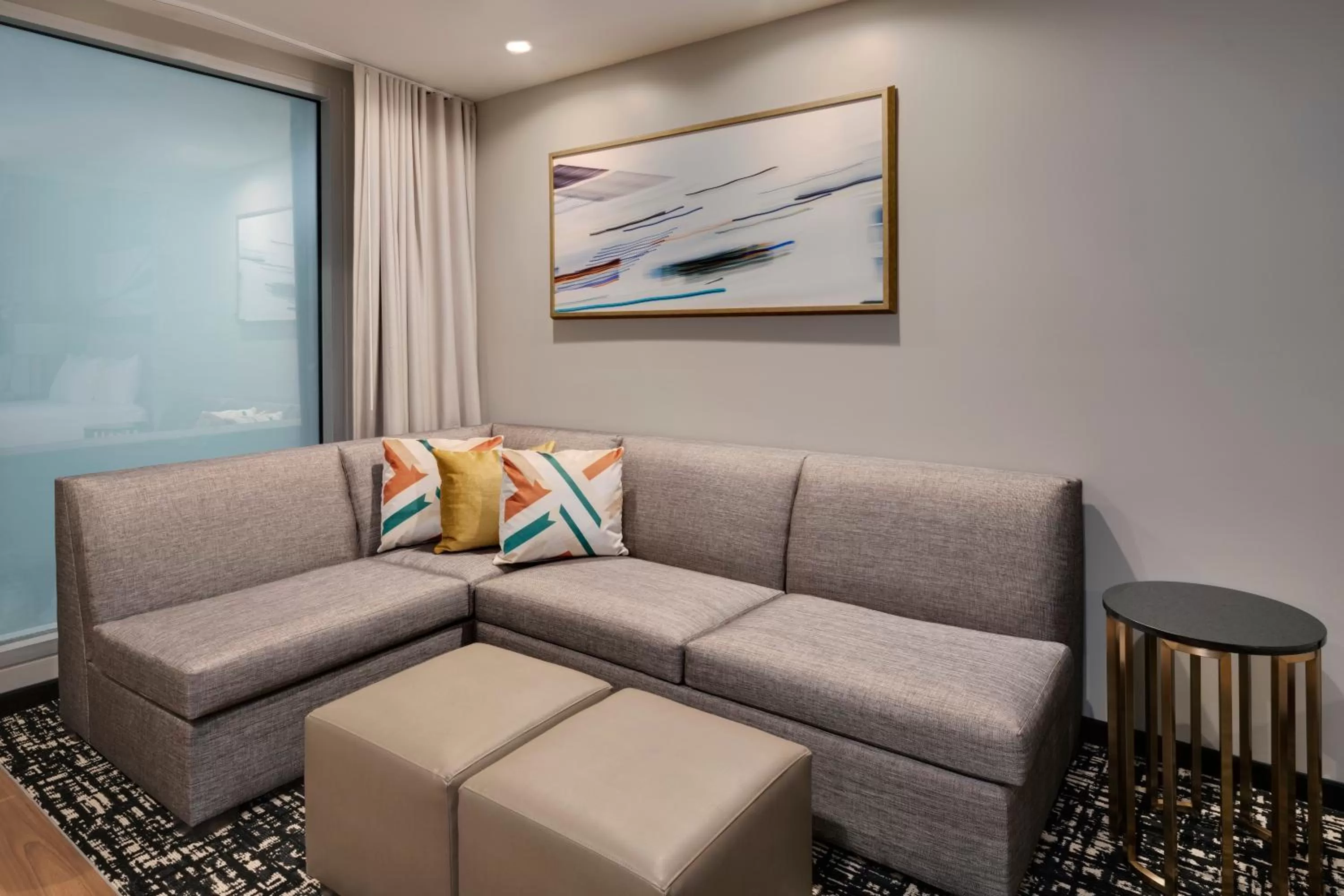 Seating area in Hyatt House LAX Century Blvd