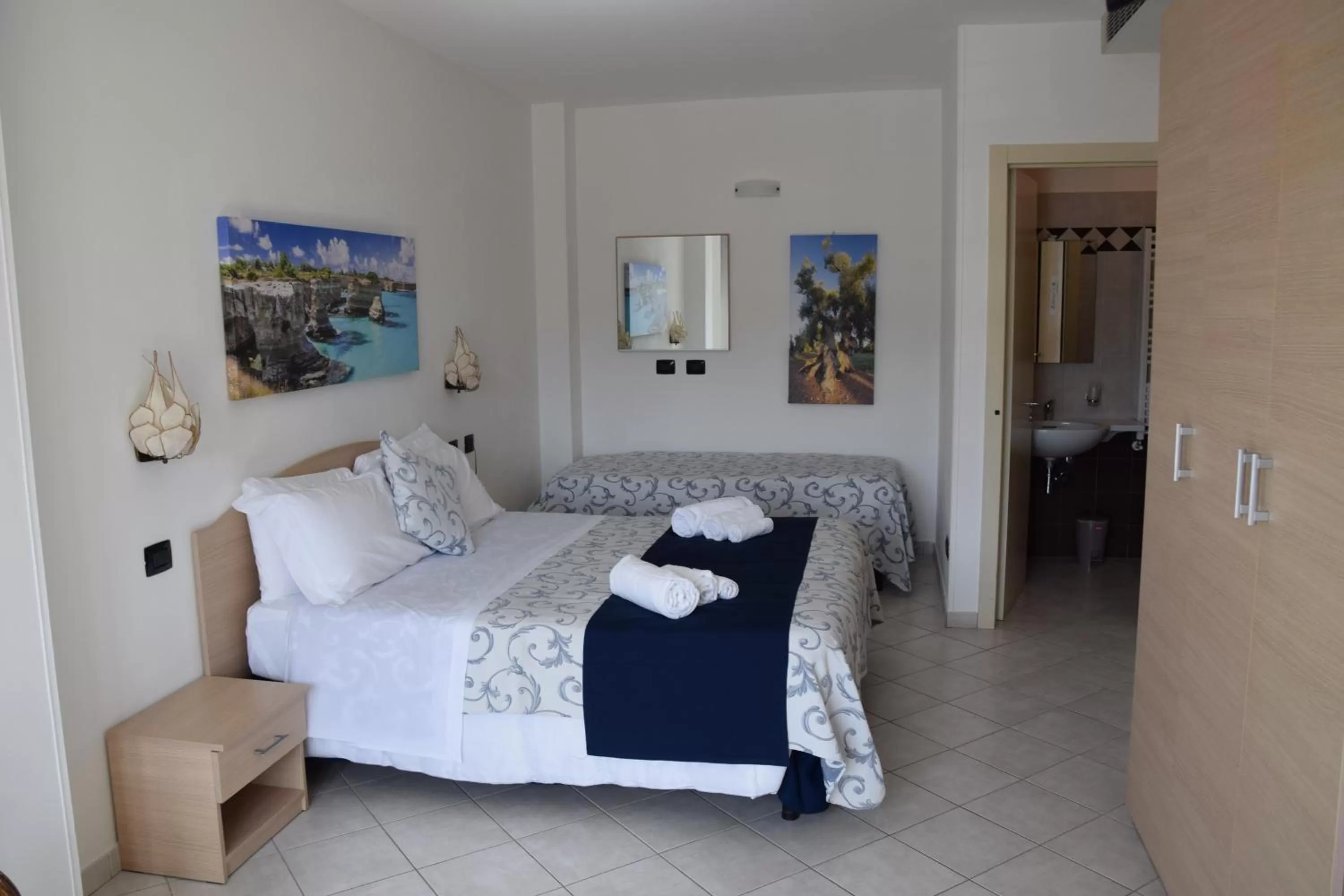 Bed in Hotel Profumo Di Mare