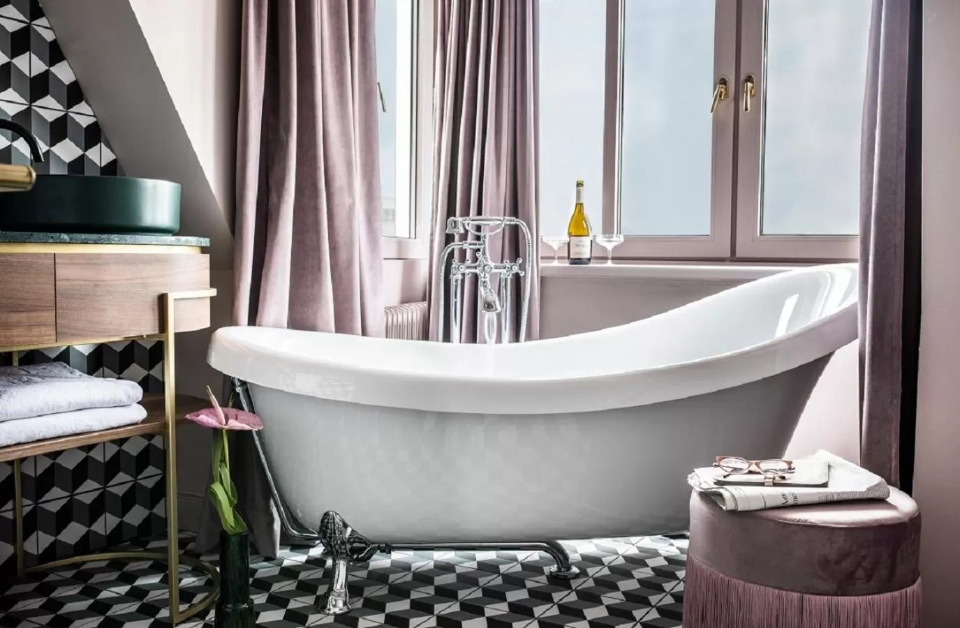 Bathroom in Hotel Josefine