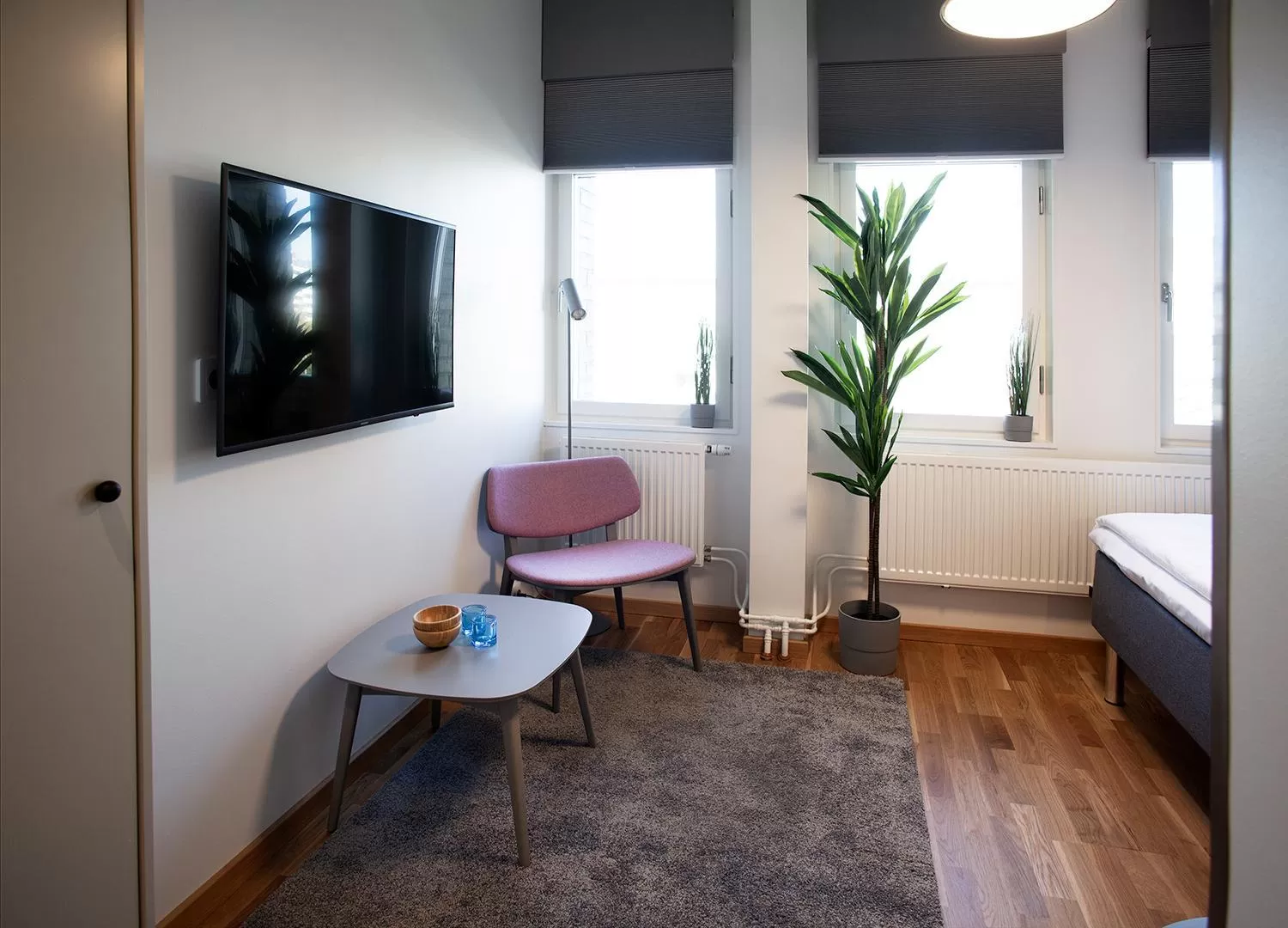 Bed in First Hotel The Studio