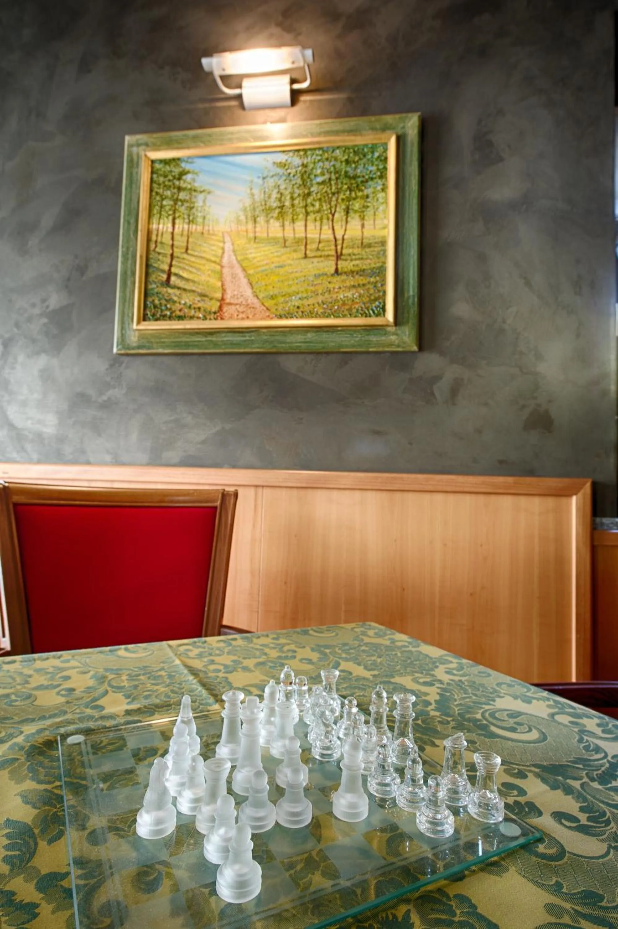 Decorative detail in Hotel Au Soleil