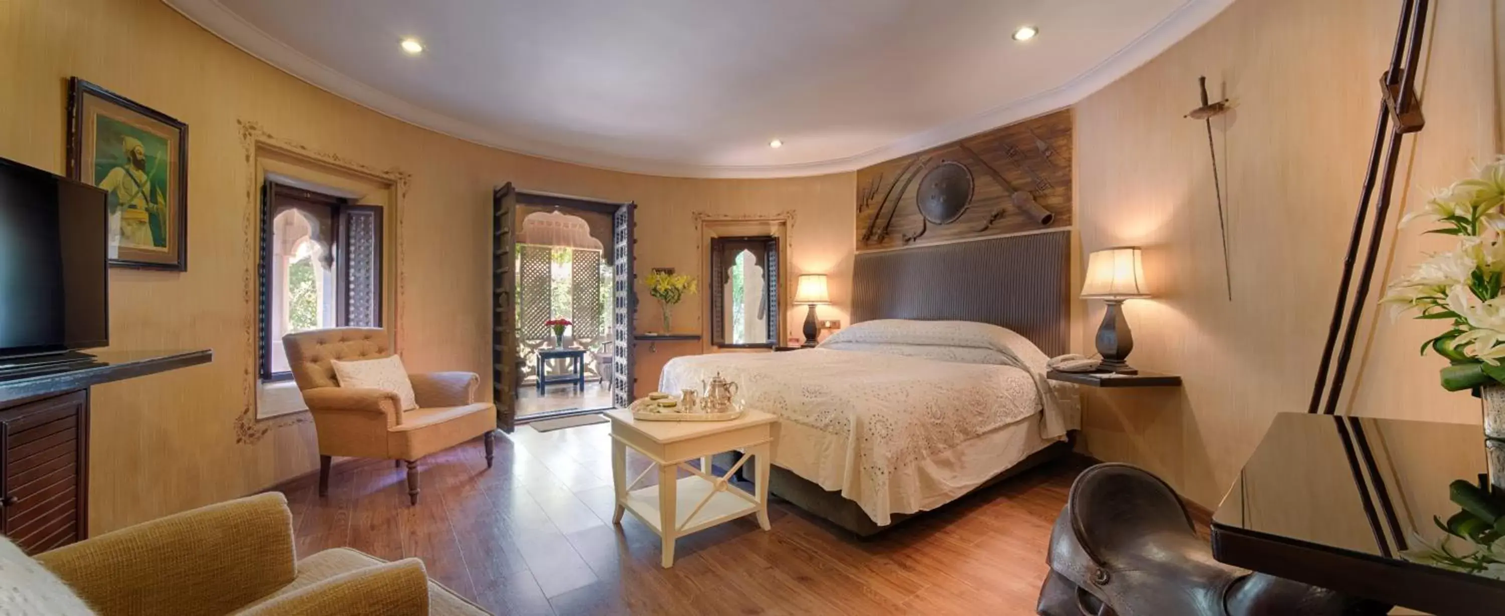 Vintage Suite-Enjoy Buffet Breakfast, Wifi, Welcome Drink upon arrival, Early Check in & Late Check out – subject to availability in Ajit Bhawan - A Palace Resort Vintage Suite-Enjoy Buffet Breakfast, Wifi, Welcome Drink upon arrival, Early Check in & Late Check out – subject to availability in Ajit Bhawan - A Palace Resort