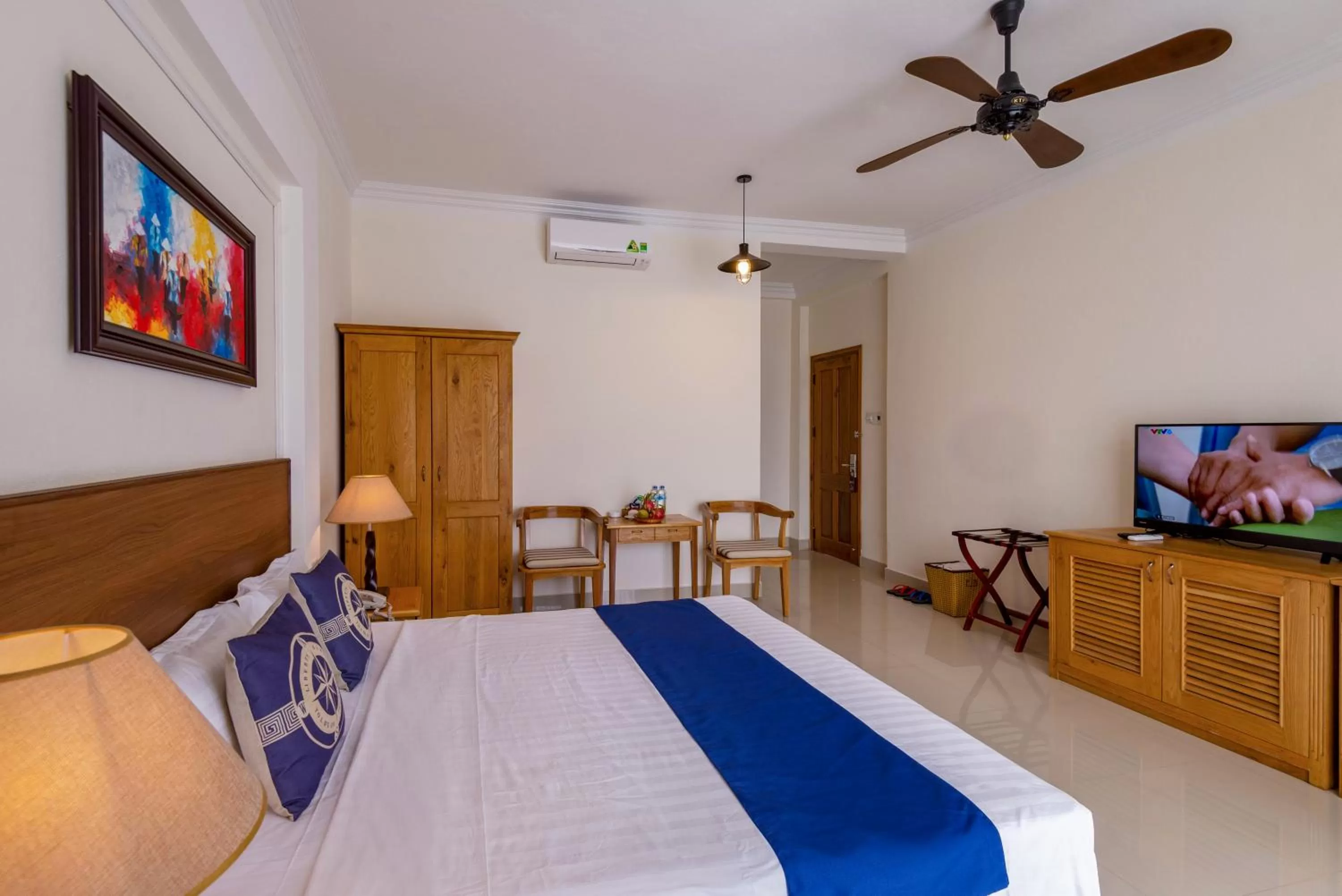 Bed in Santa Sea Villa