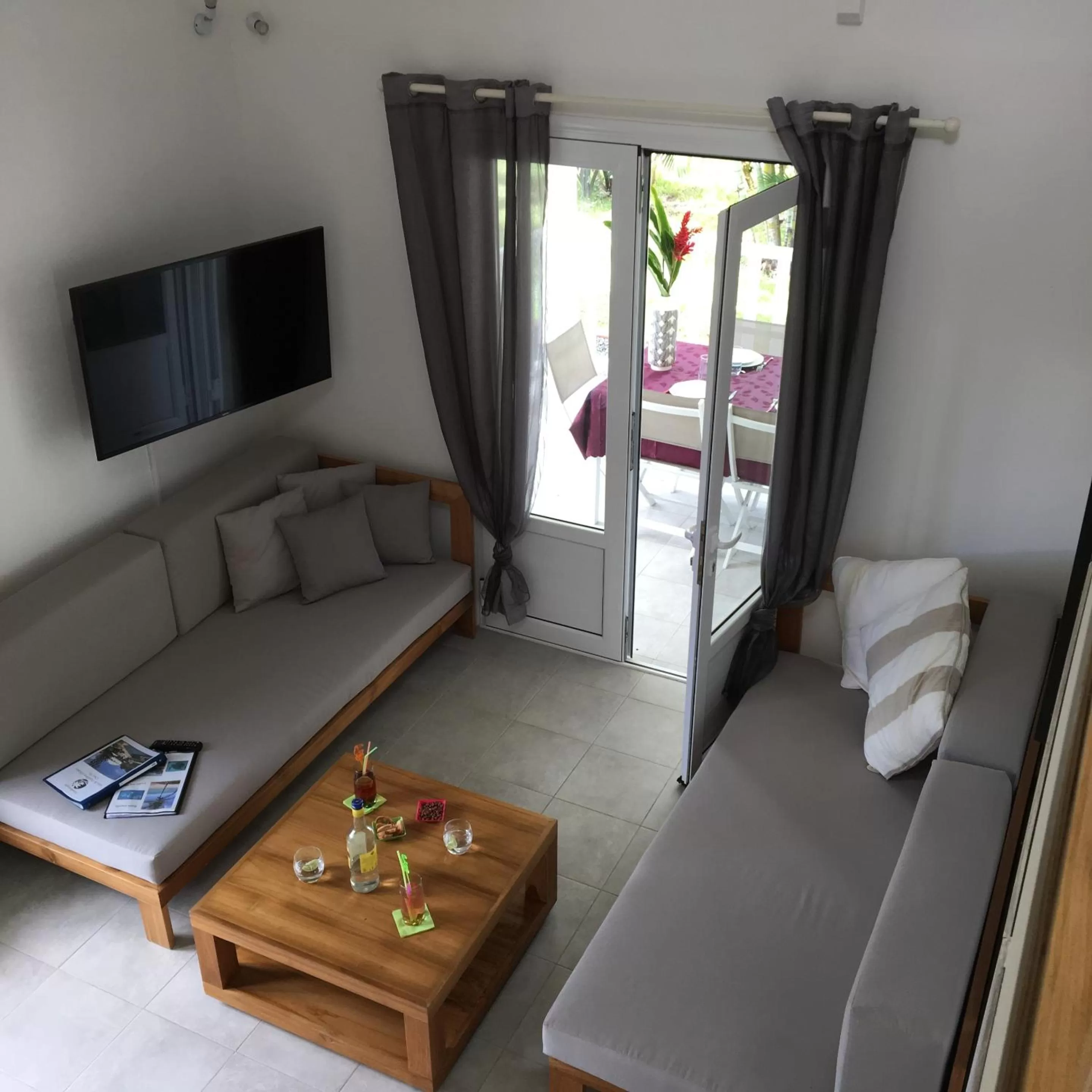 Living room, Seating Area in Chambres d'hôtes et villas chez Flo