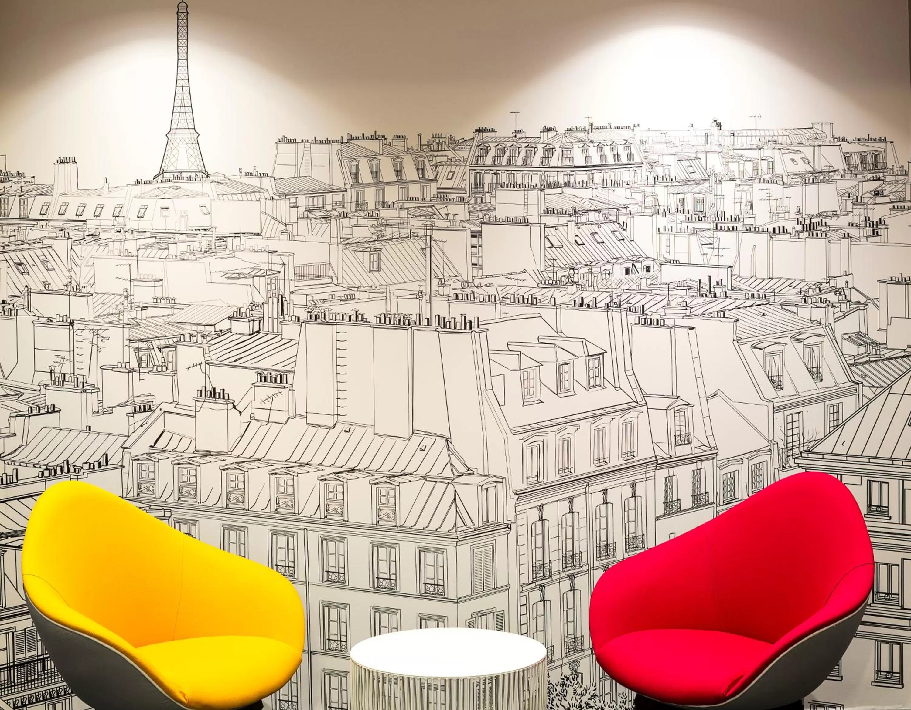 Decorative detail in Hôtel Paris Vaugirard