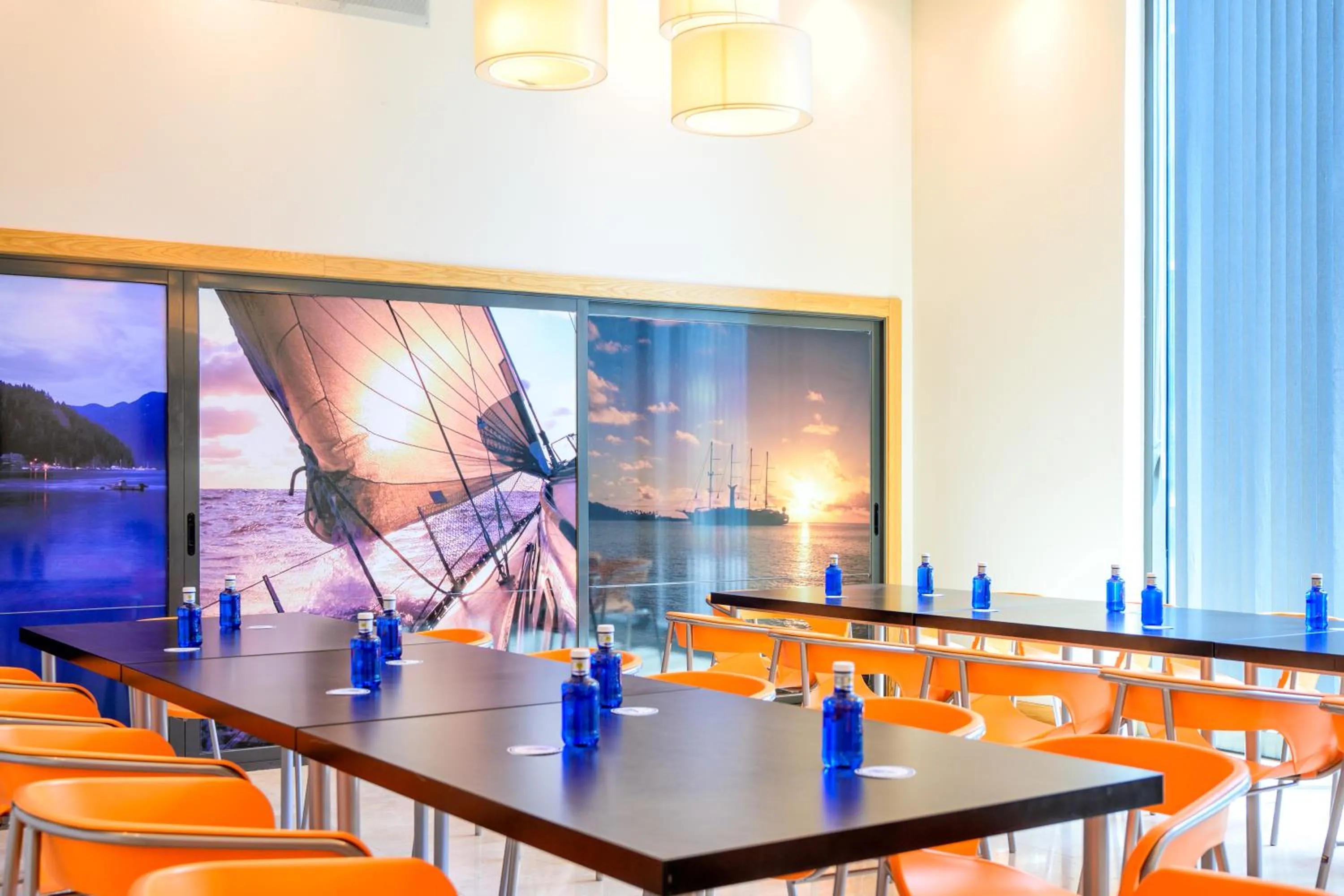 Meeting/conference room in Hotel Restaurante El Valles 4 ESTRELLAS