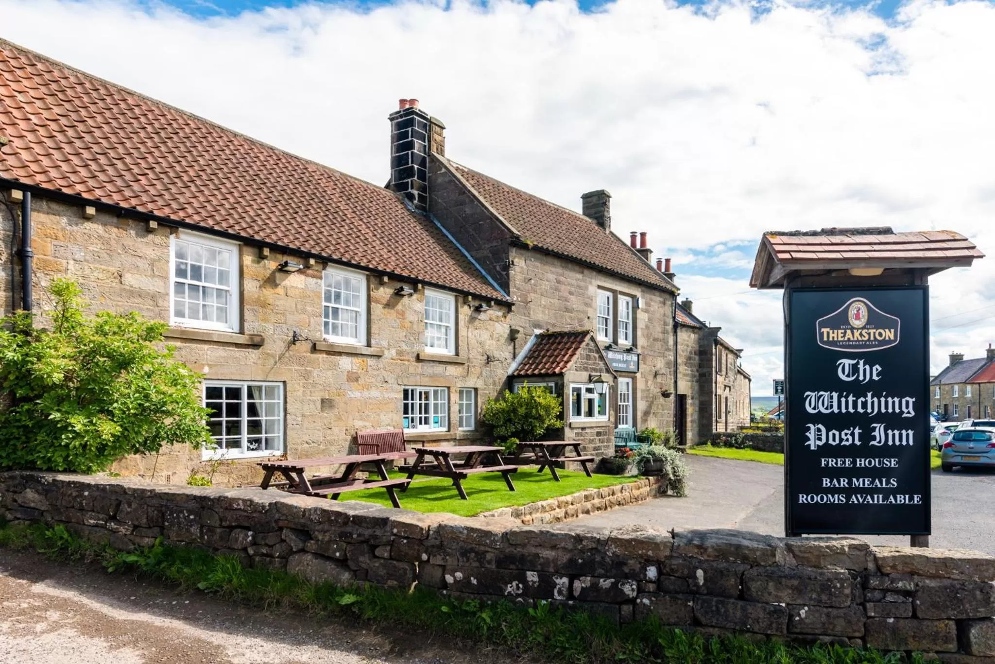 Property building in The Witching Post Inn