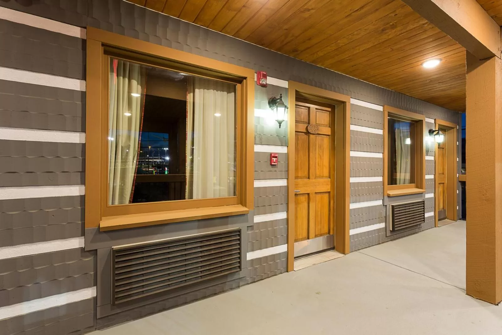 Decorative detail in Timbers Lodge