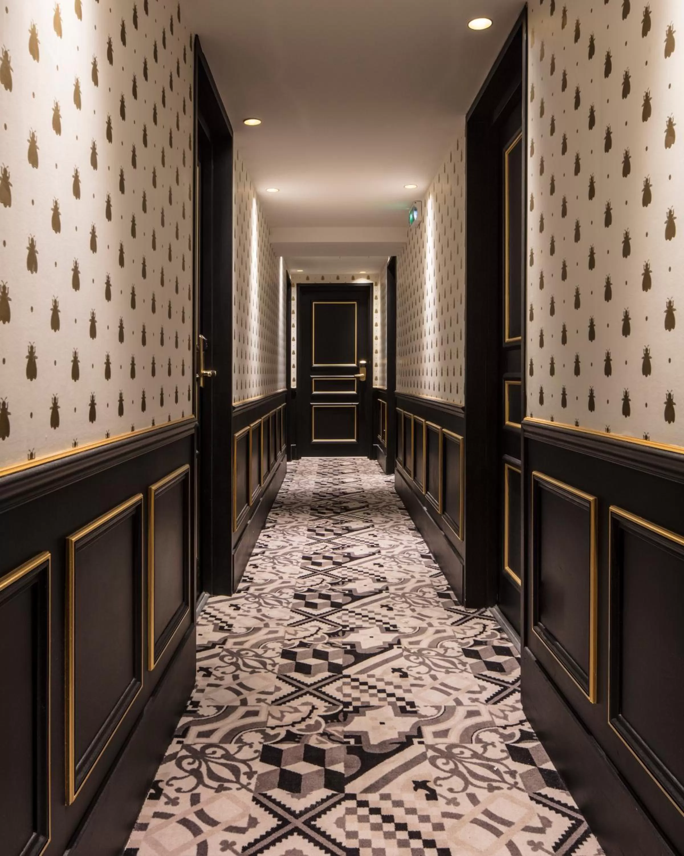 Decorative detail in Hotel Eiffel Petit Louvre