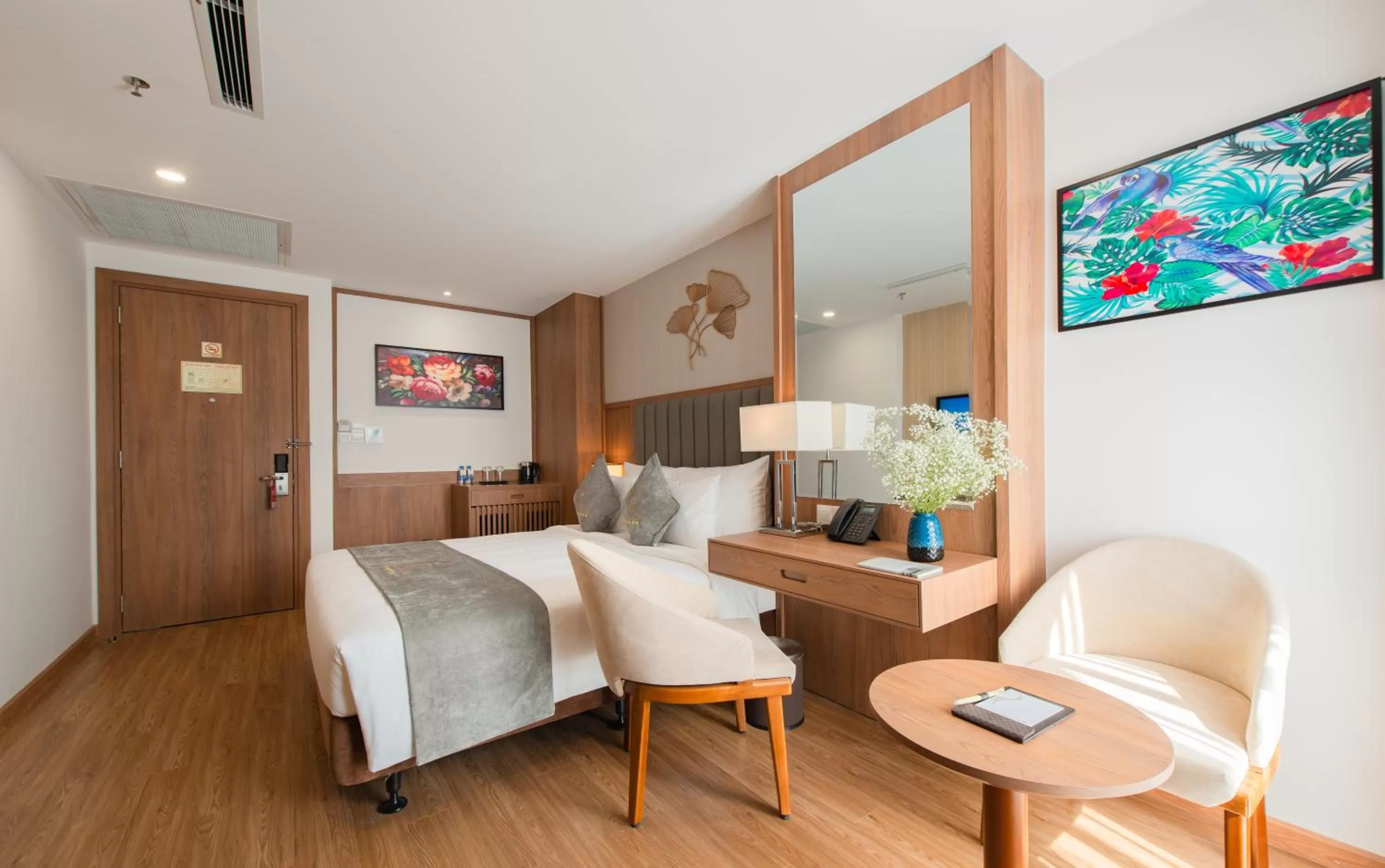 Photo of the whole room, Bed in Grand Gosia Hotel