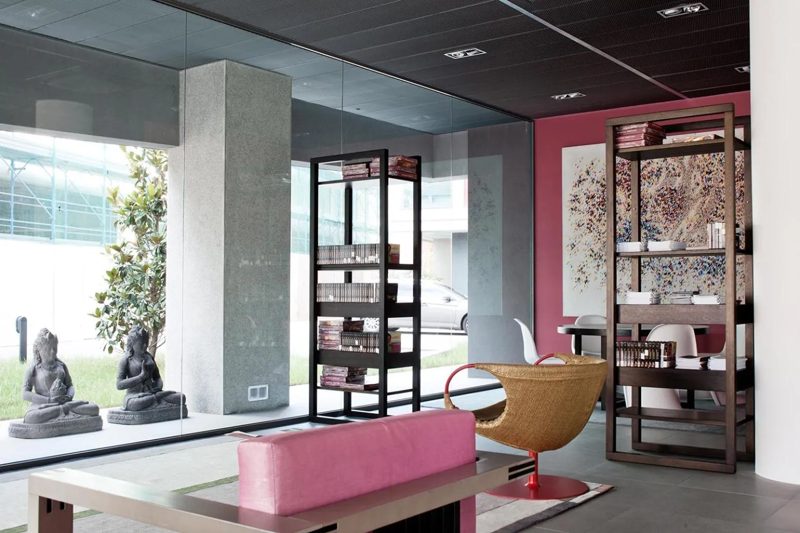 Decorative detail in Zambala Luxury Apartments