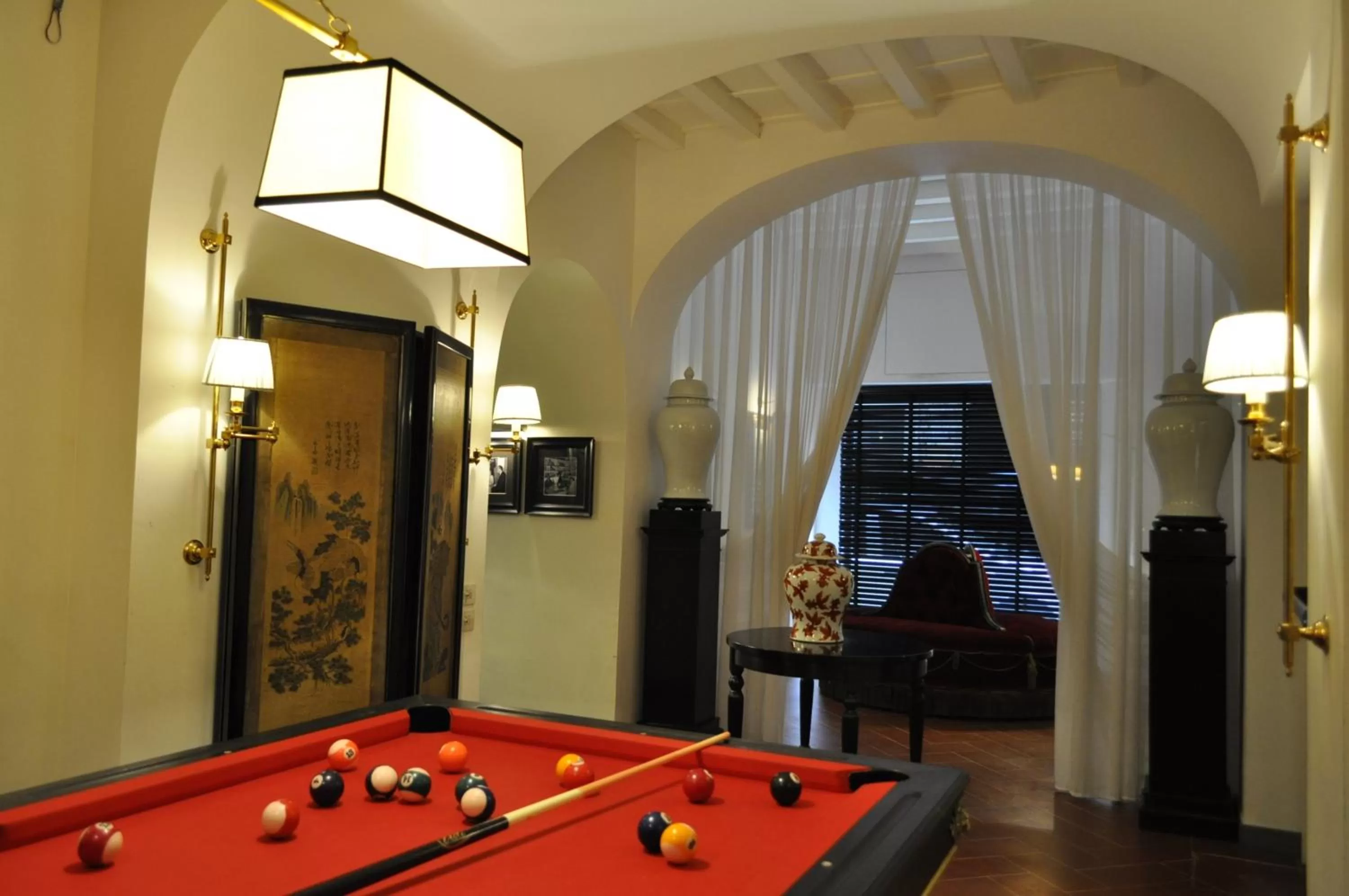 Billiard in Cellai Hotel Florence