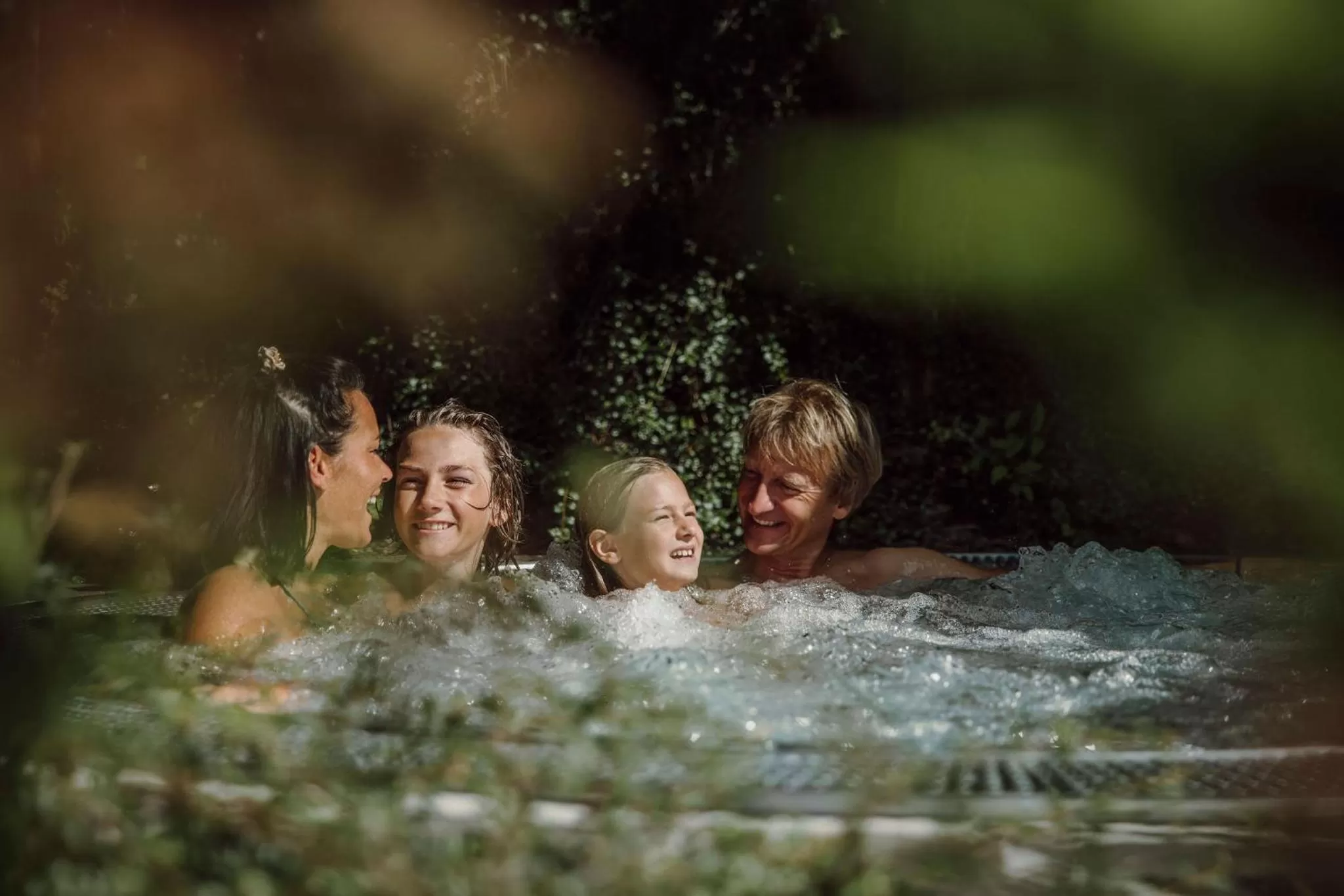 Hot Tub in Familien- & Gartenhotel Theresia 4-Sterne Superior