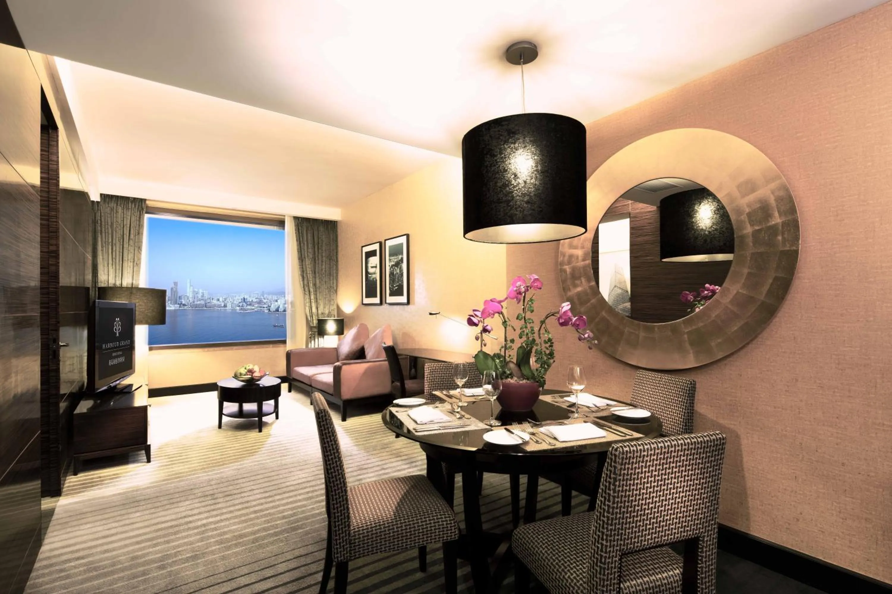Living room in Harbour Grand Hong Kong