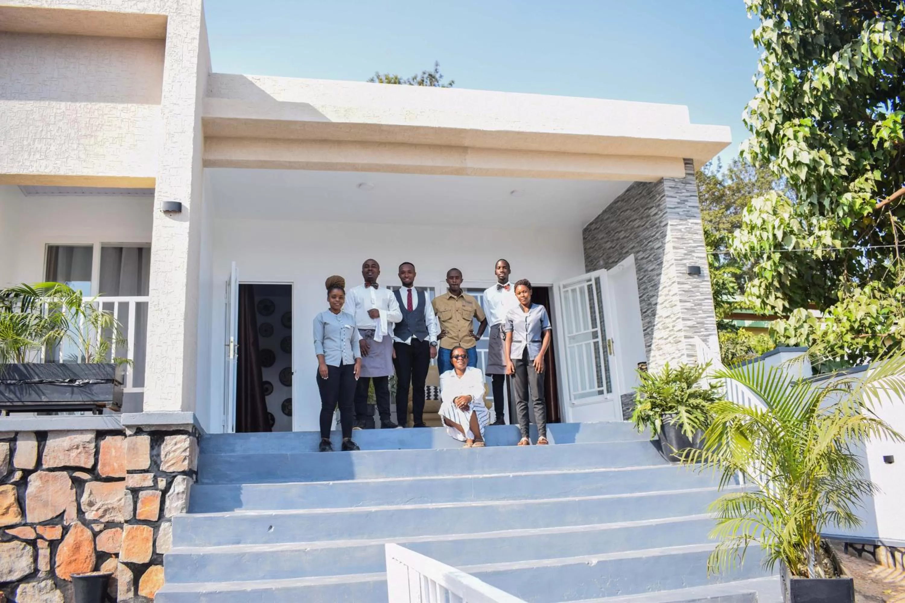 People in INZOZI AFRICA HOUSE B&B-Gishushu