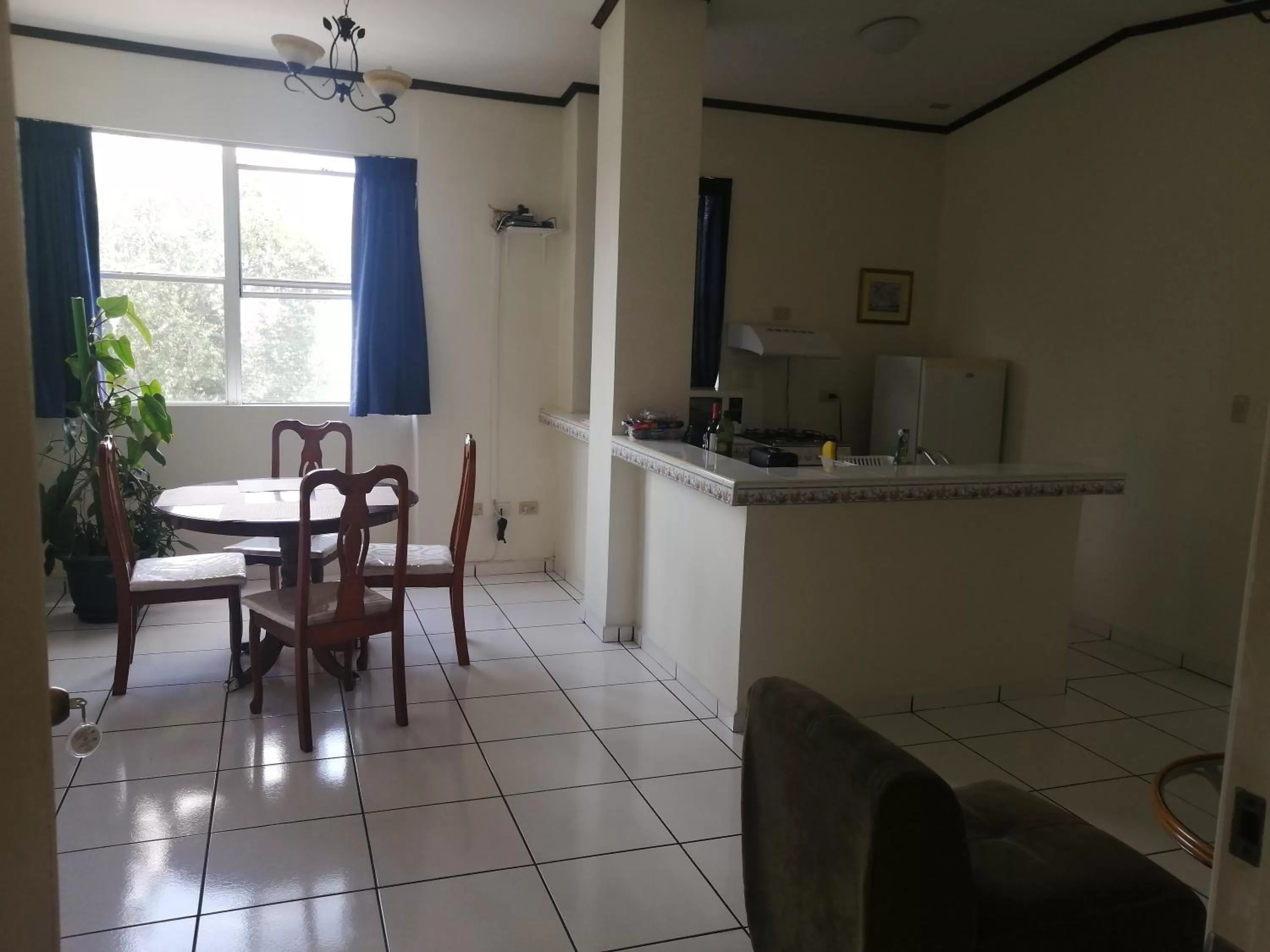 Kitchen or kitchenette in Hotel Villa Serena San Benito