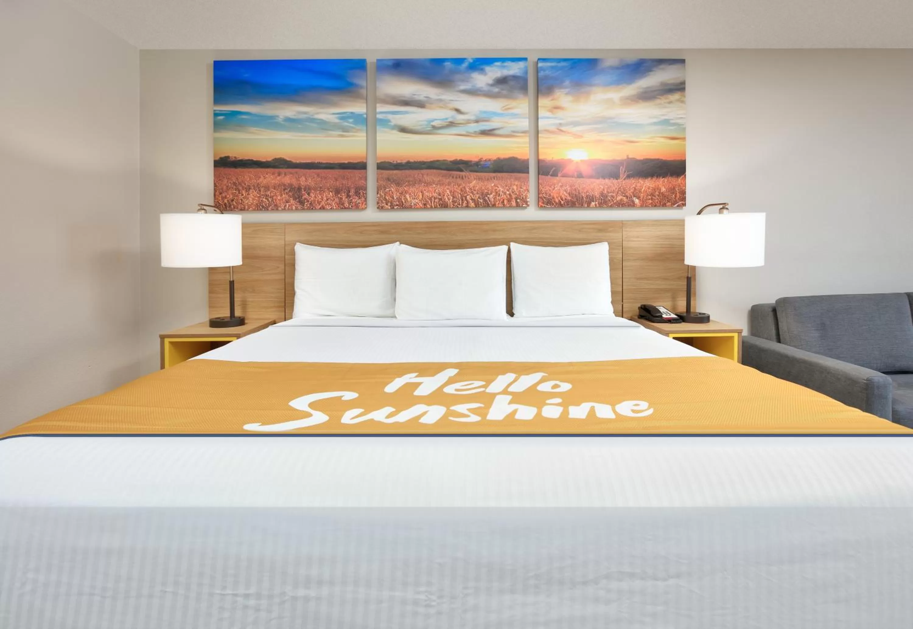 Bed in Days Inn by Wyndham Tunica Resorts