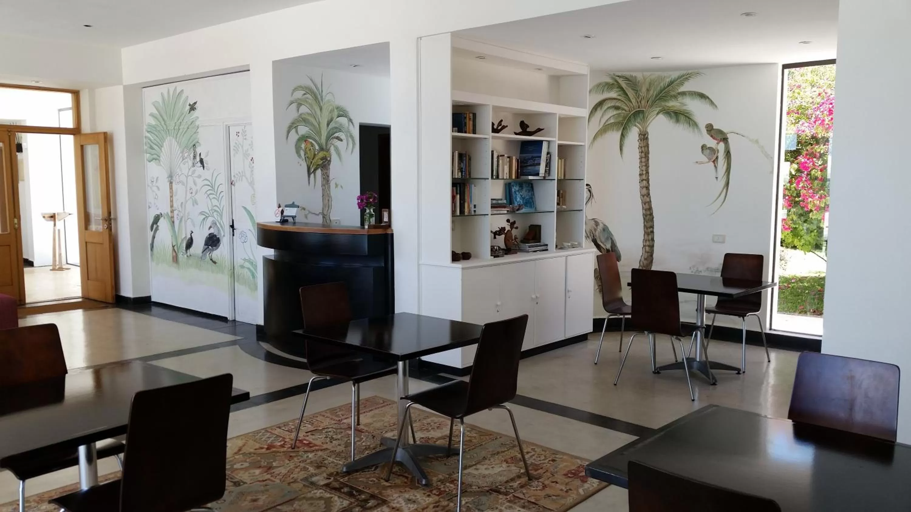 Lobby or reception in Posada de los Pajaros